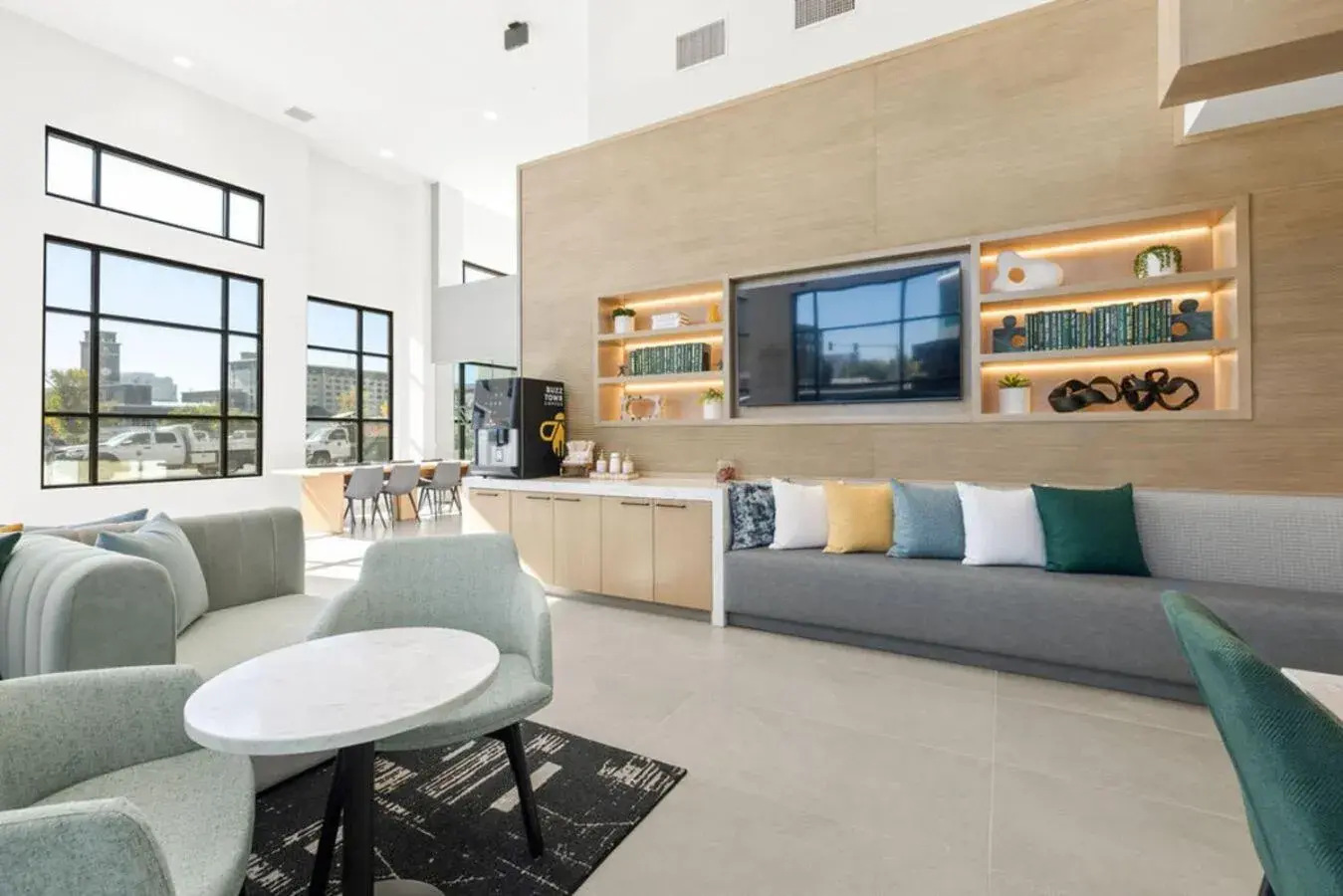 Lobby or reception in Placemakr Reno Lobby or reception in Placemakr Reno