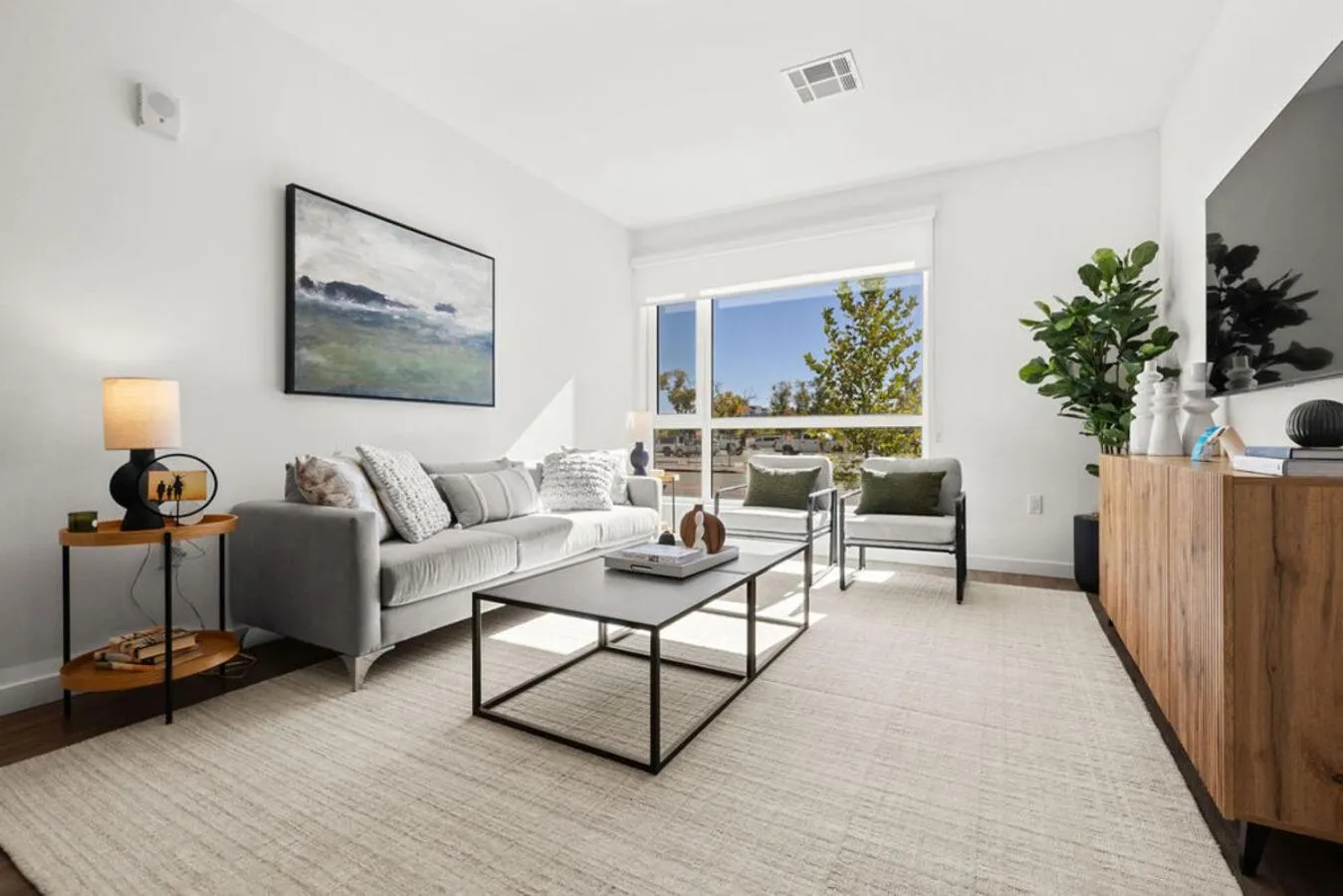 Living room in Placemakr Reno