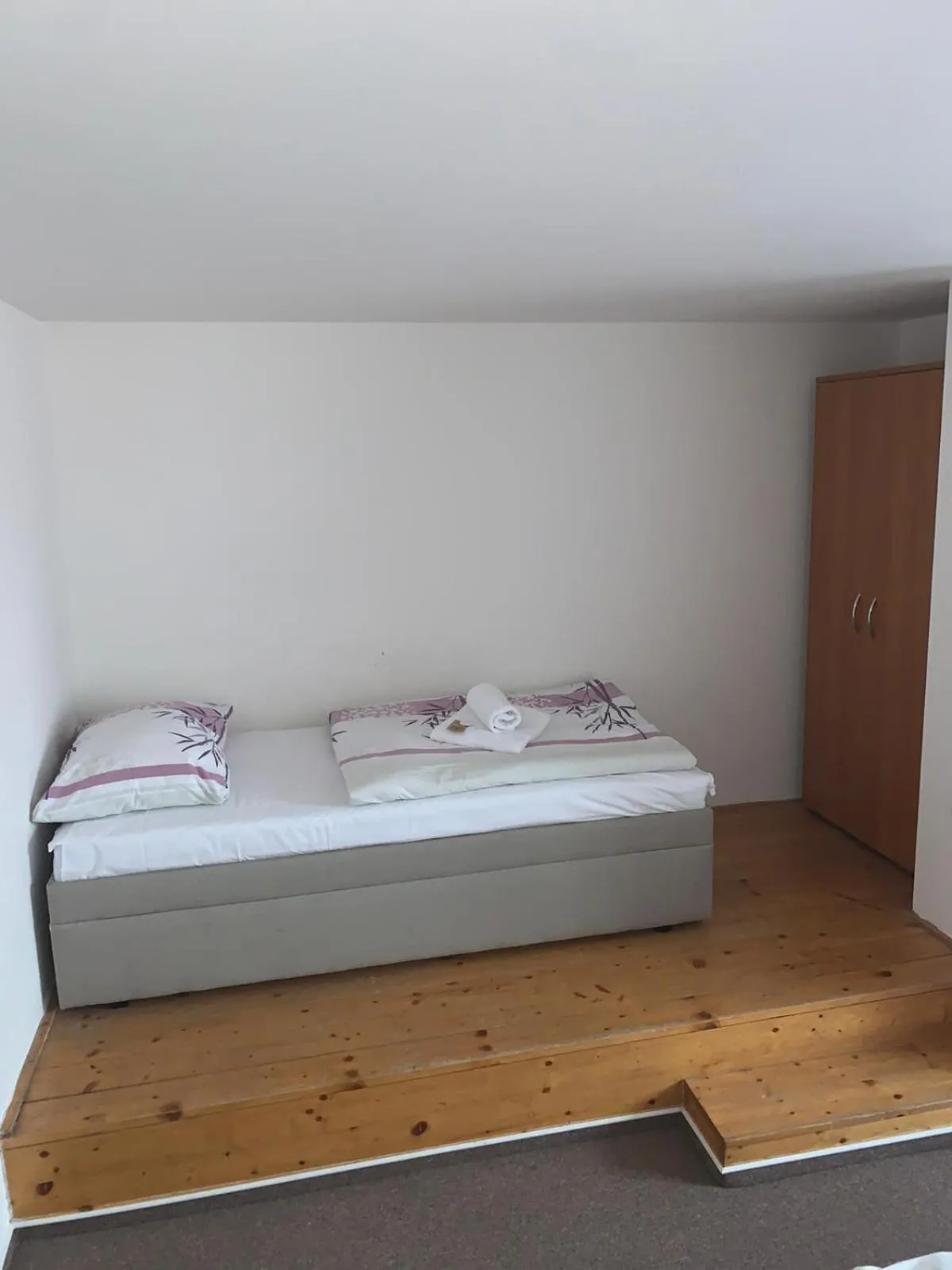 Bed in Hotel Marianeum