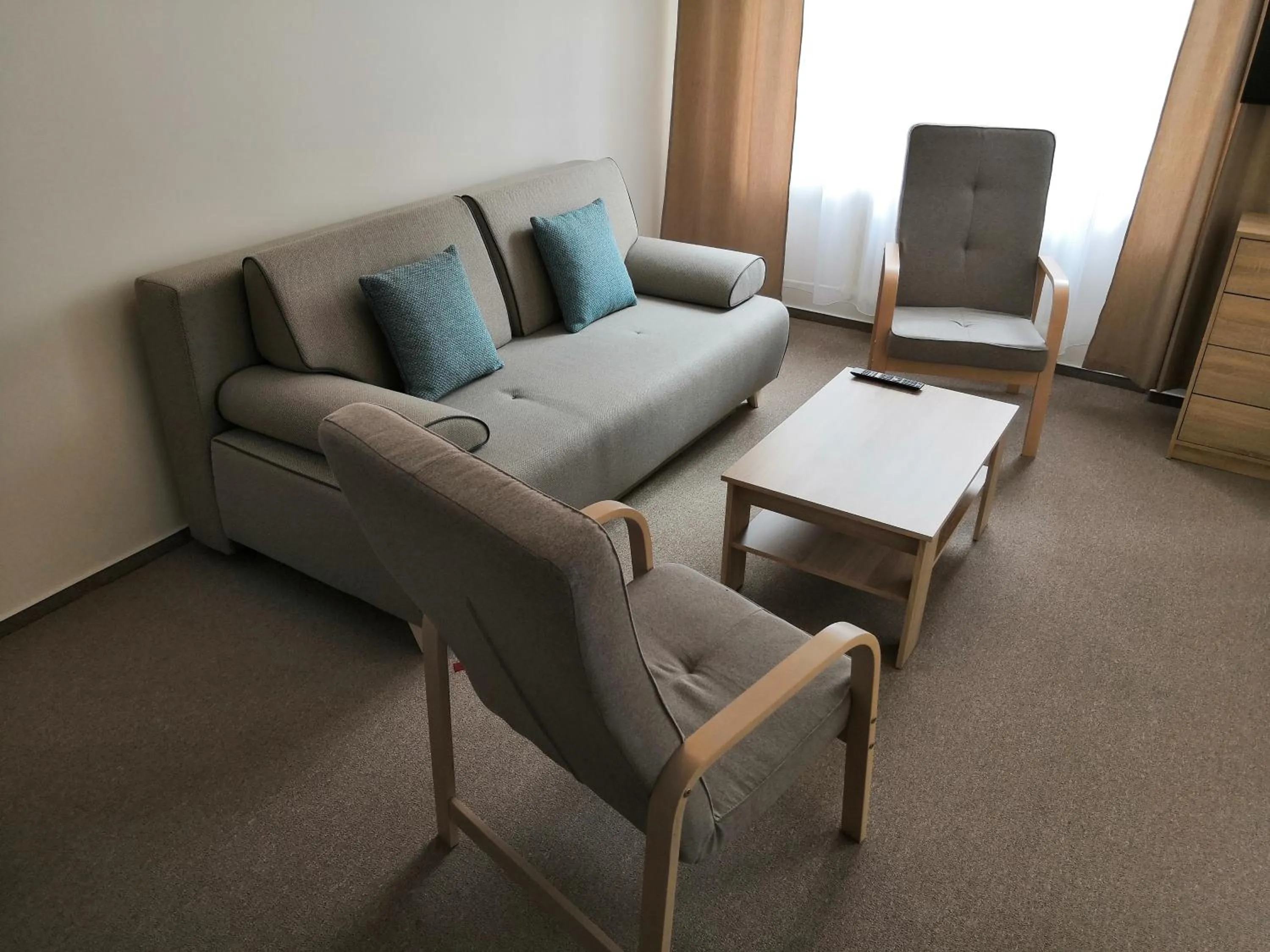 Seating area in Hotel Marianeum