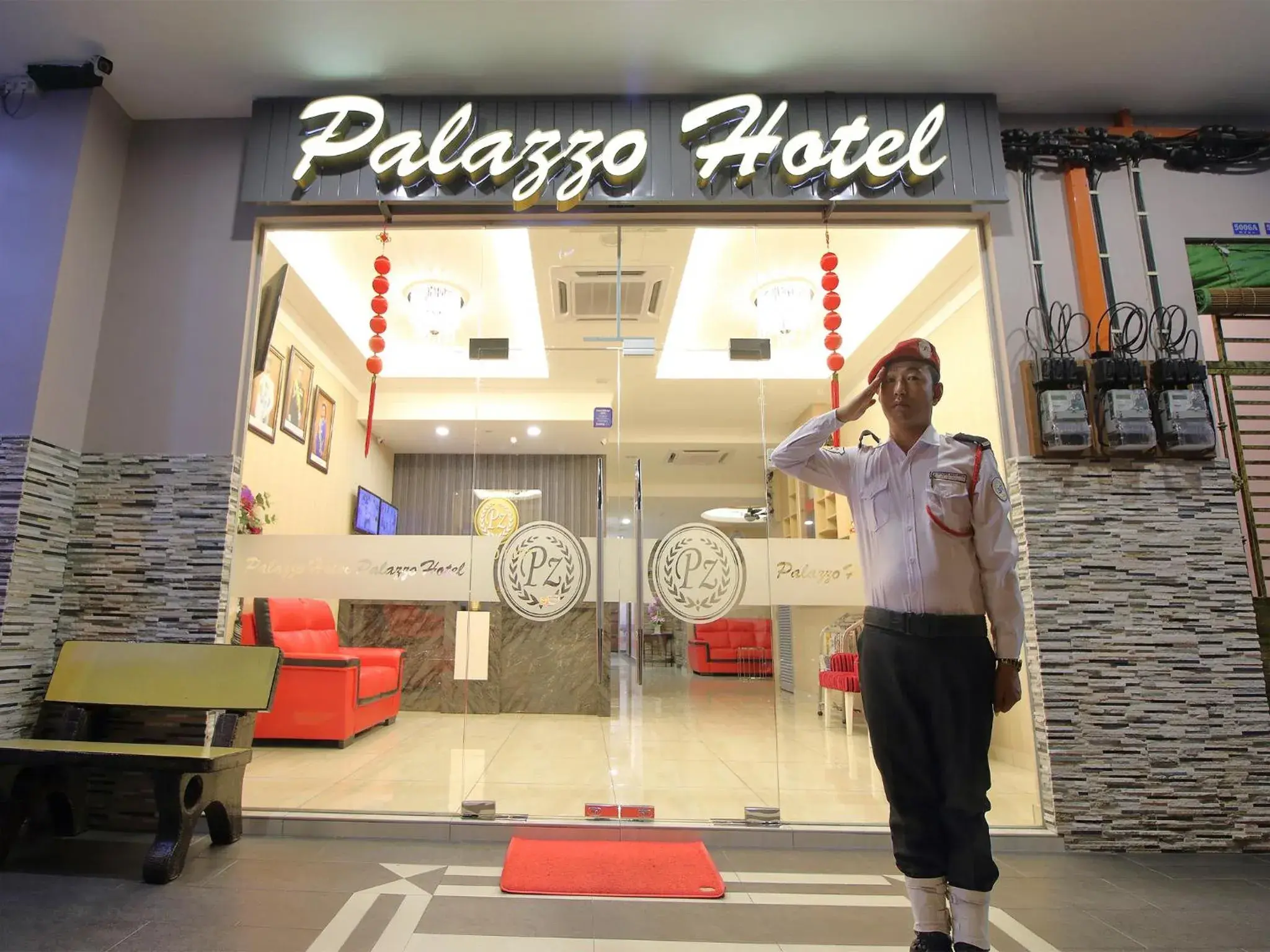 Property building in Palazzo Hotel Kulai Property building in Palazzo Hotel Kulai