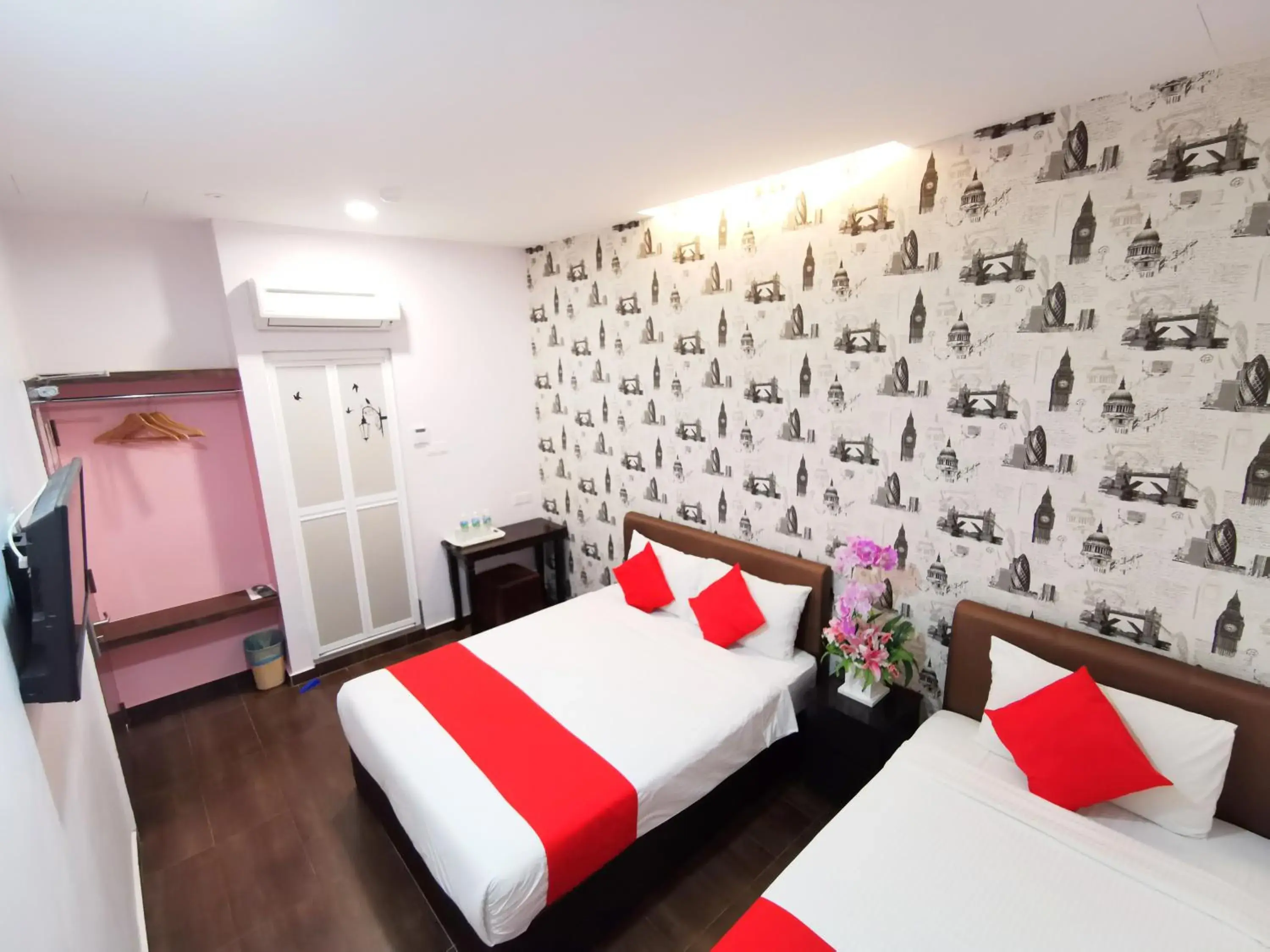 Bed in Palazzo Hotel Kulai Bed in Palazzo Hotel Kulai