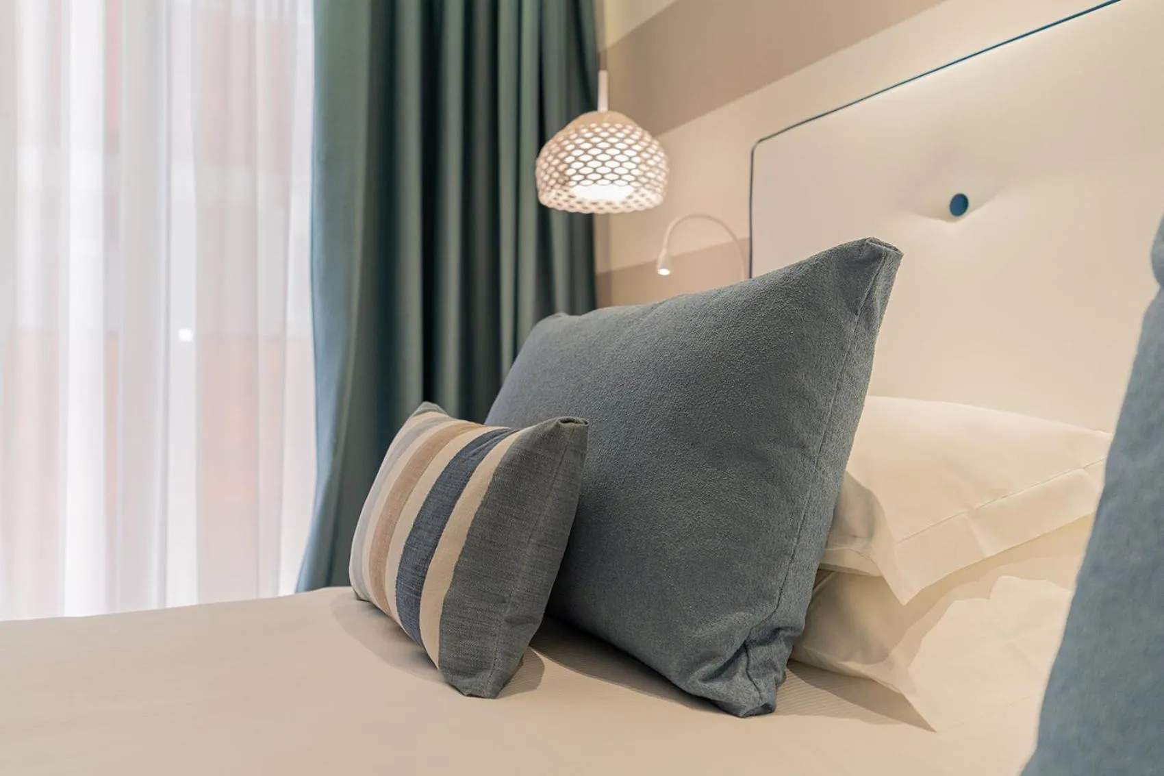 Bed in Hotel Orient & Pacific