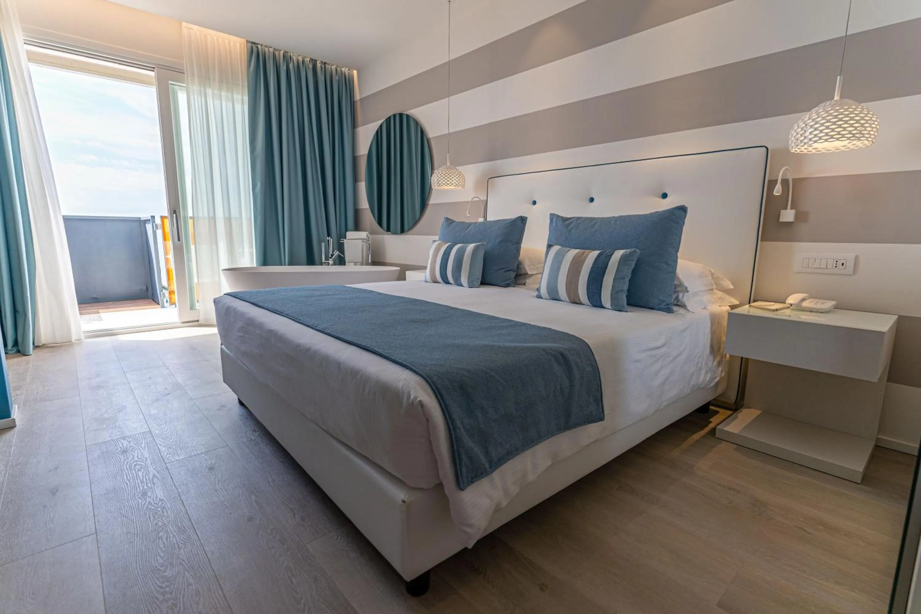 Bed in Hotel Orient & Pacific