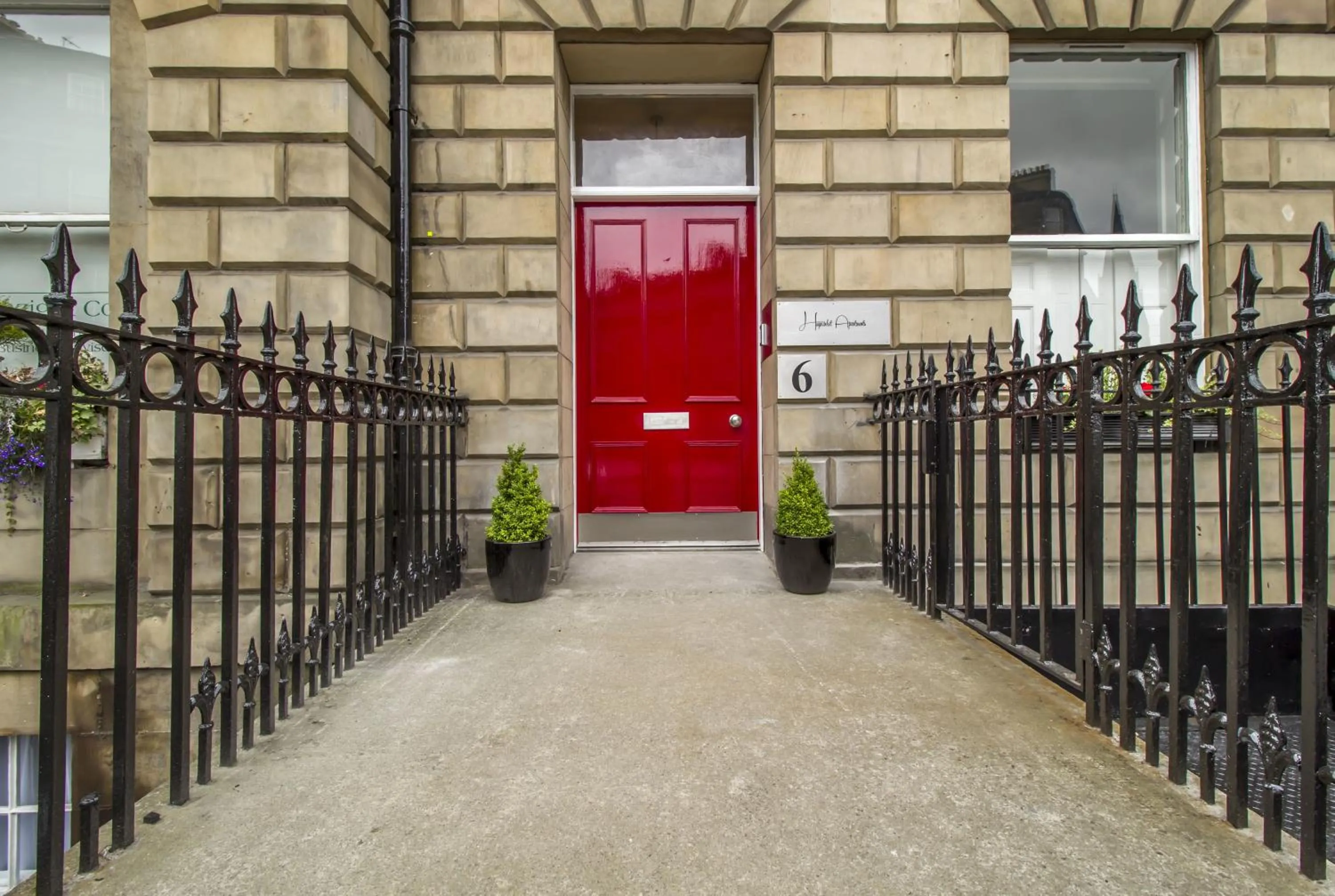 Street view in Haymarket Apartments