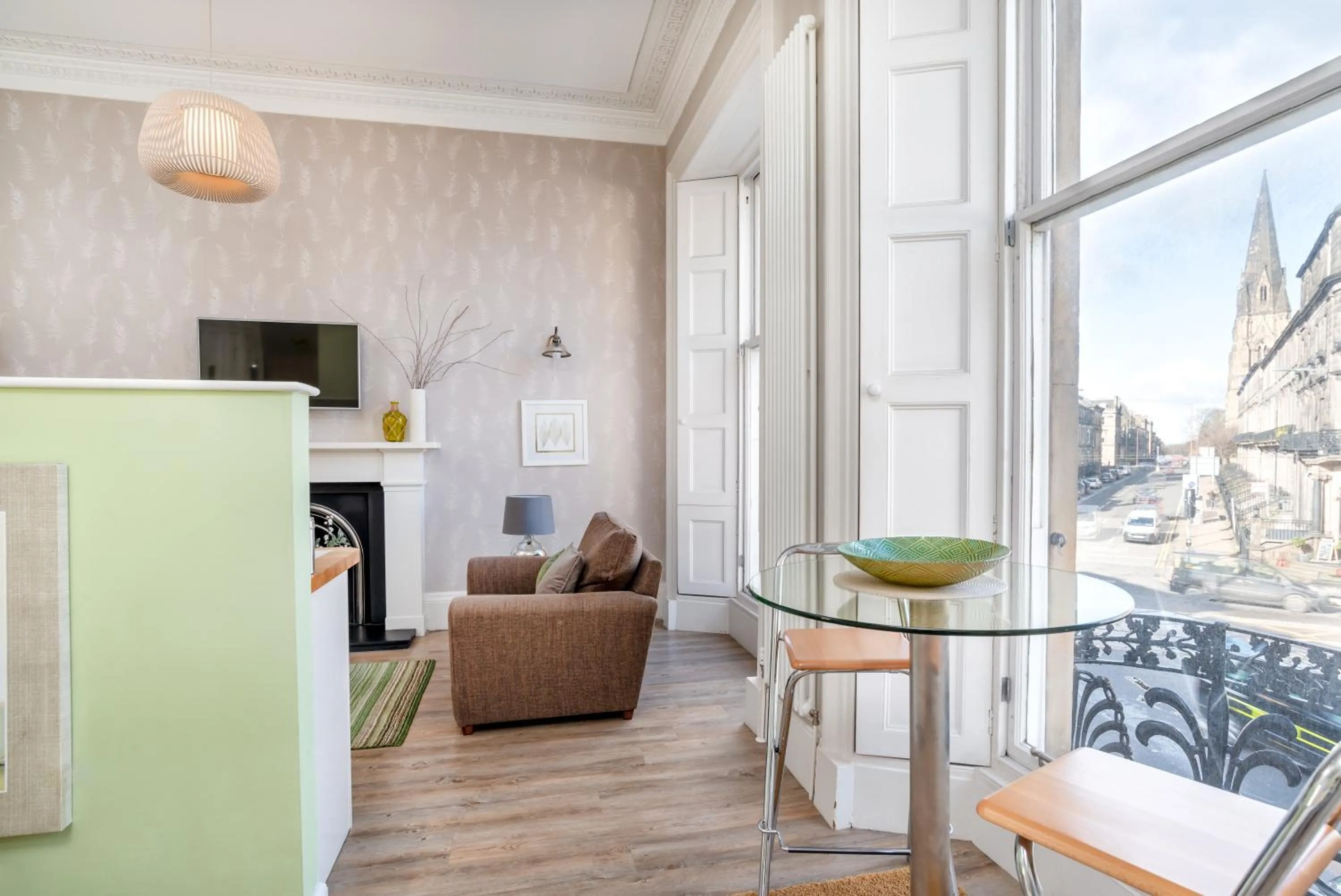 Photo of the whole room in Haymarket Apartments