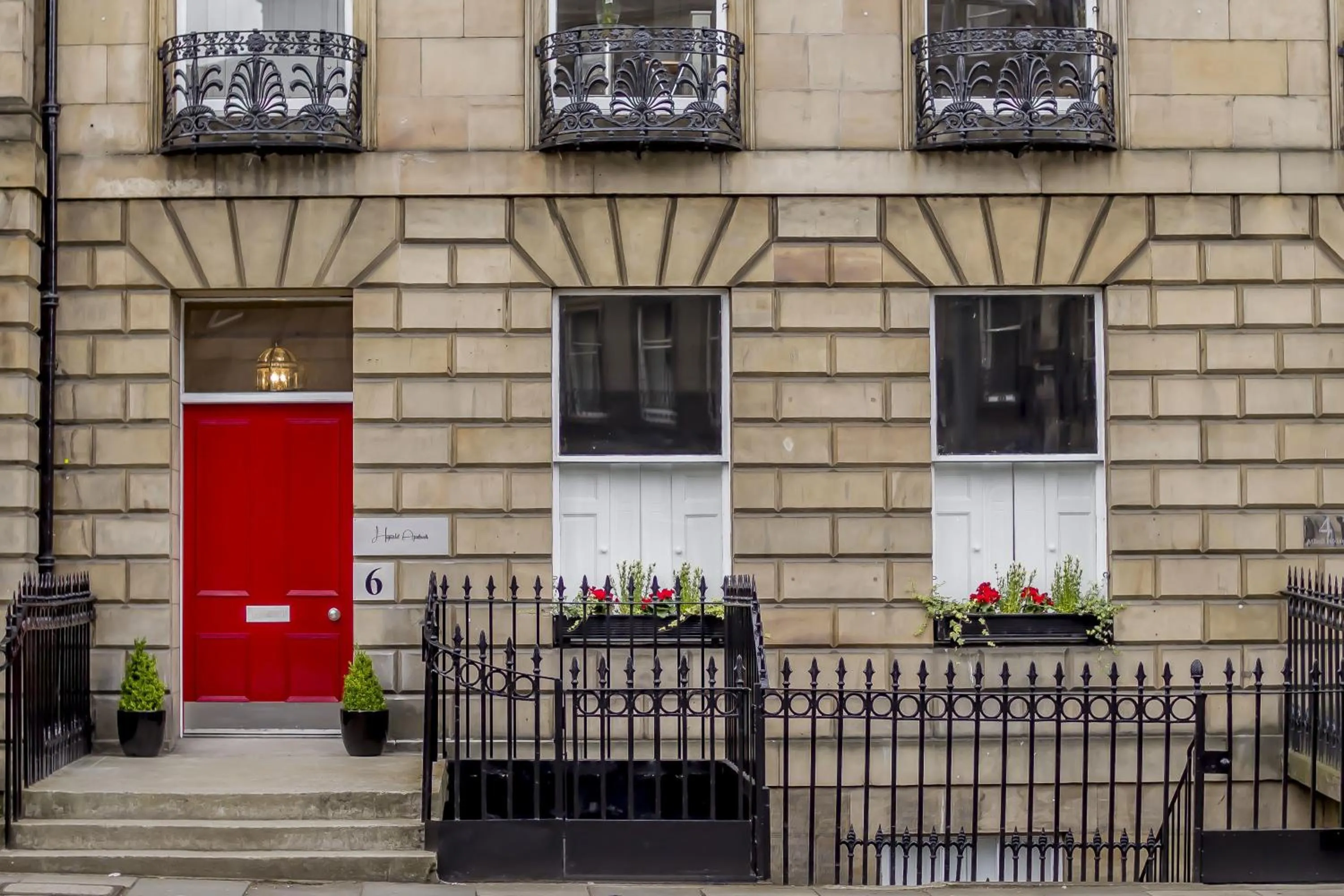 Street view in Haymarket Apartments