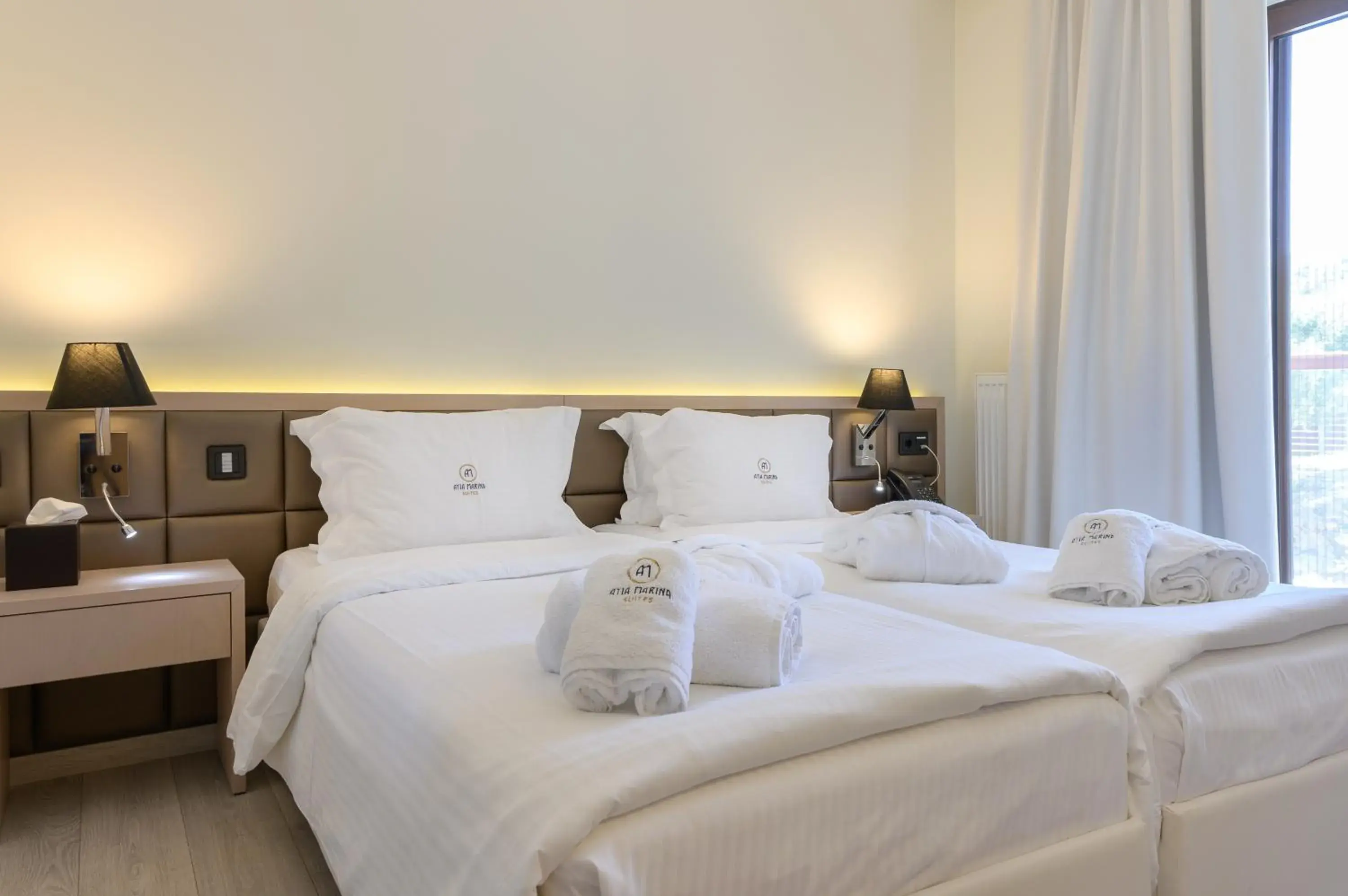 Deluxe Double or Twin Room with Garden View in Ayia Marina Suites Deluxe Double or Twin Room with Garden View in Ayia Marina Suites