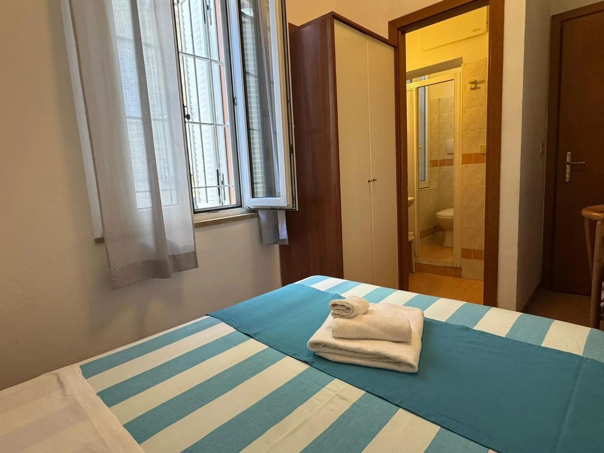 Bed in Hotel Villa Caterina