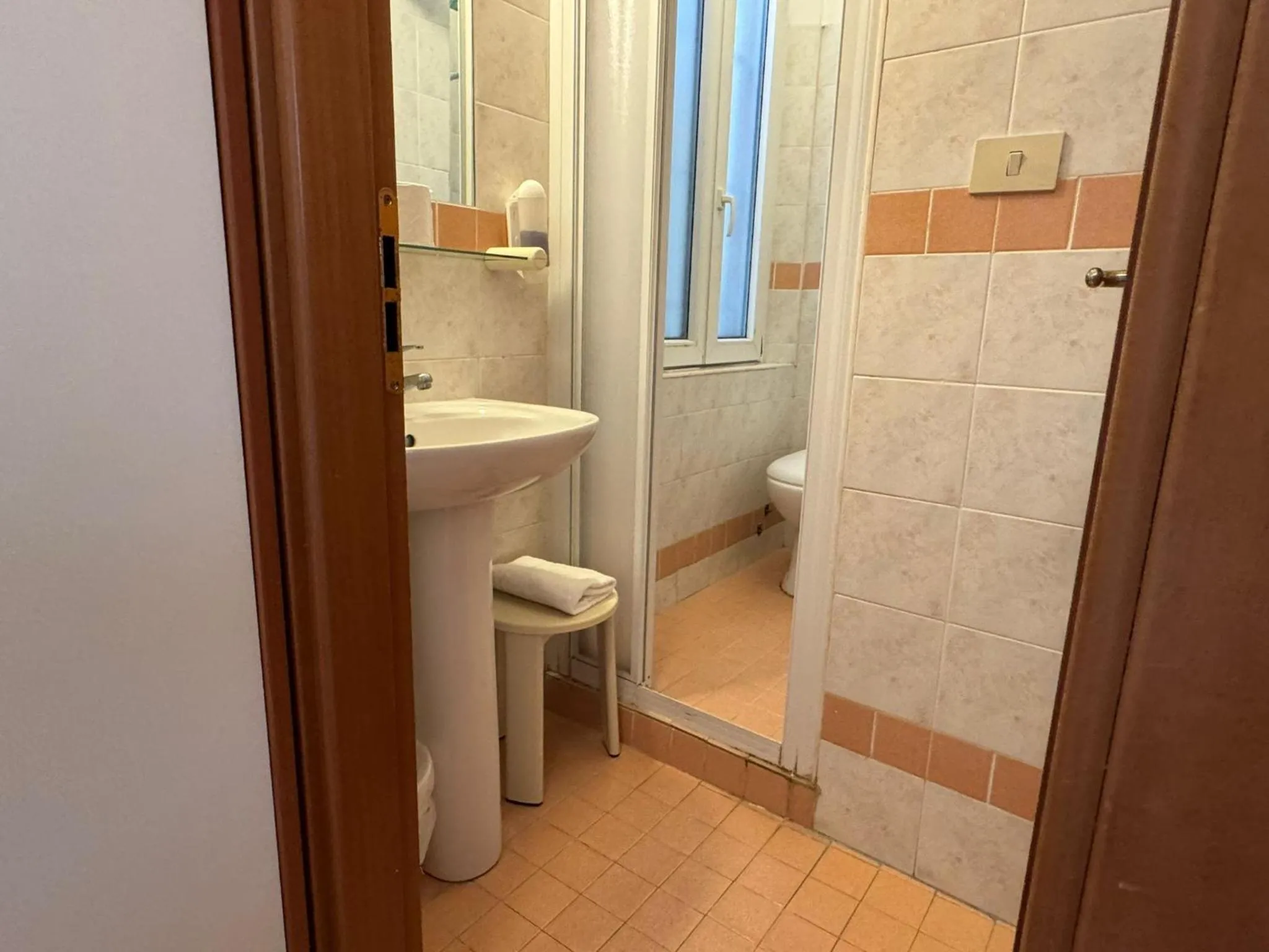 Toilet in Hotel Villa Caterina