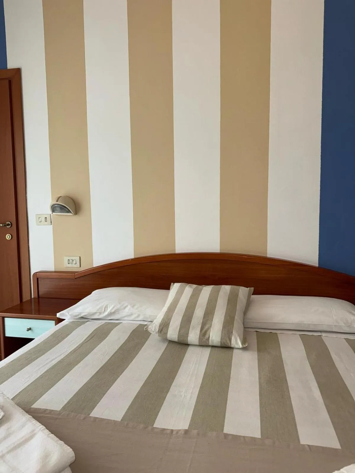 Bed in Hotel Villa Caterina