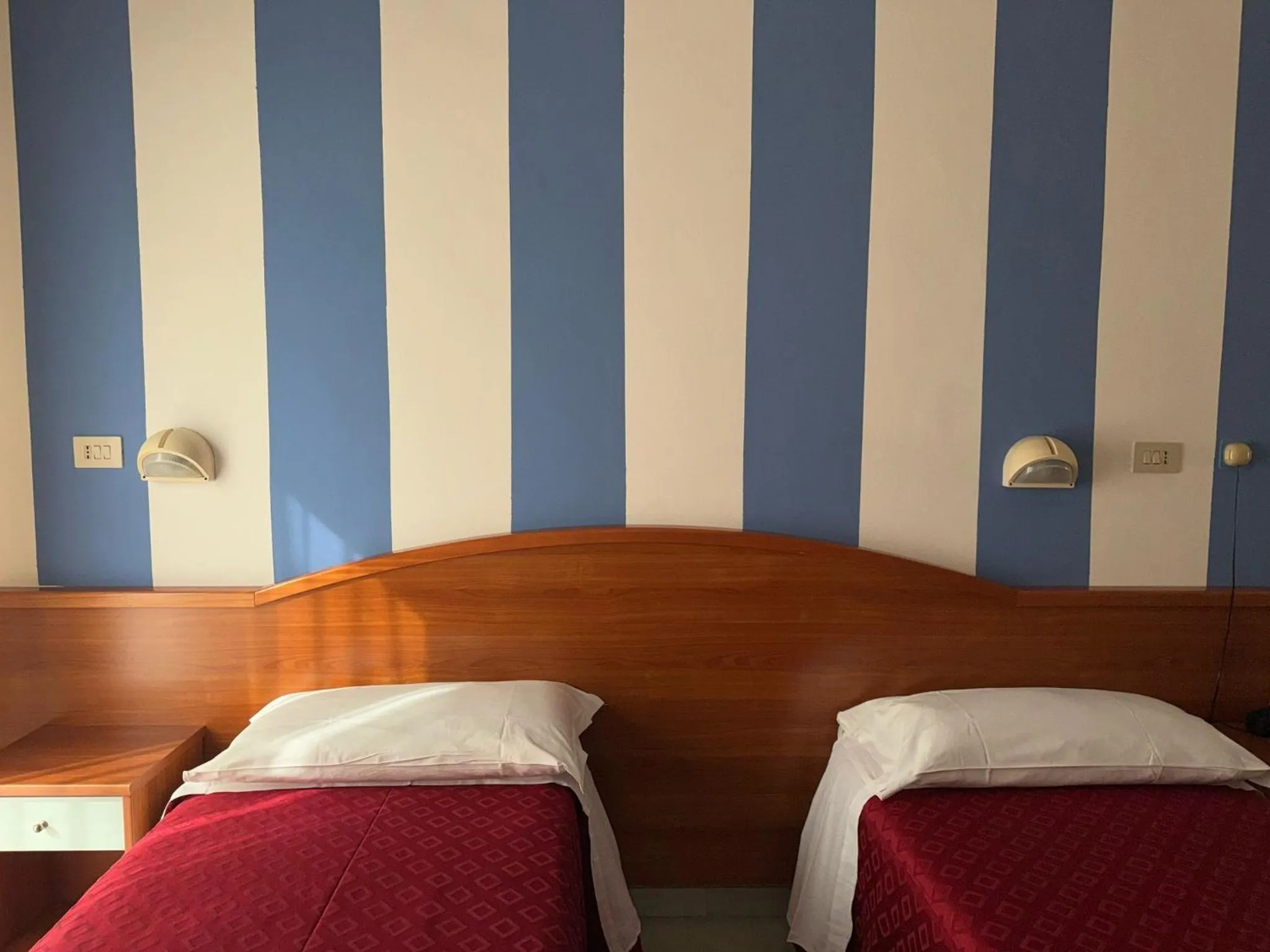 Bed in Hotel Villa Caterina