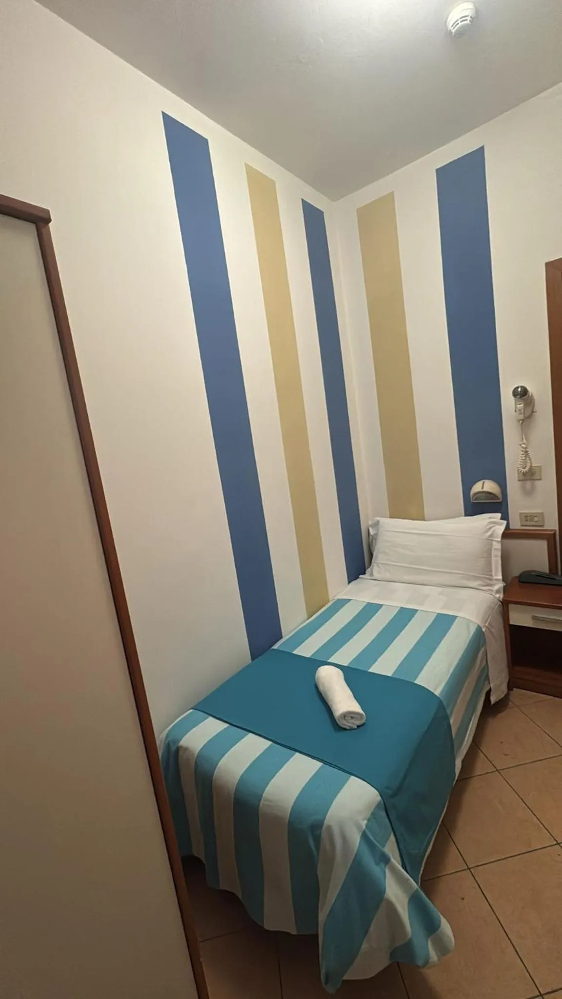 Bed in Hotel Villa Caterina