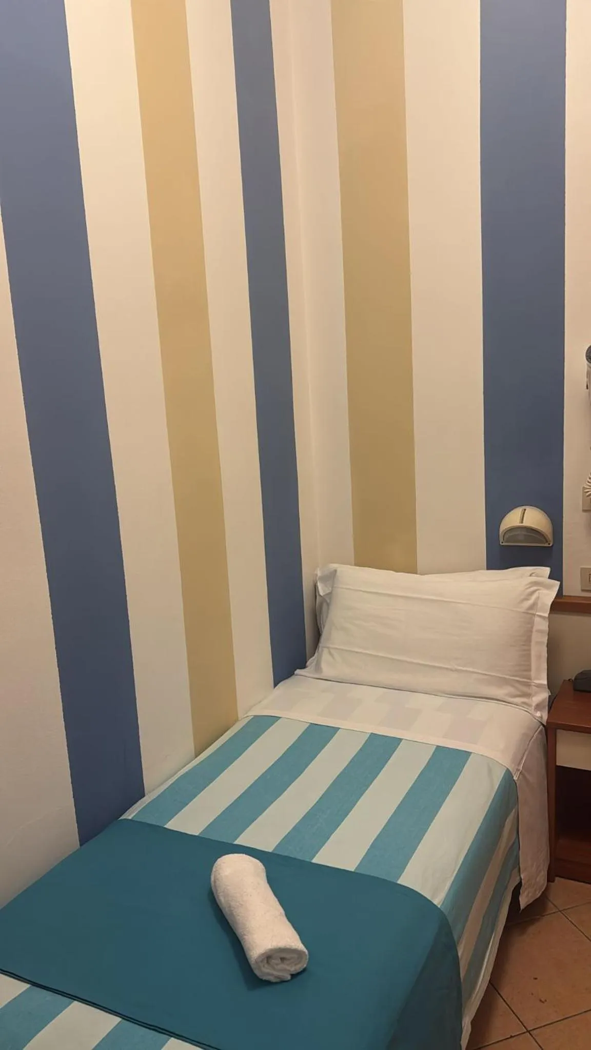 Bed in Hotel Villa Caterina