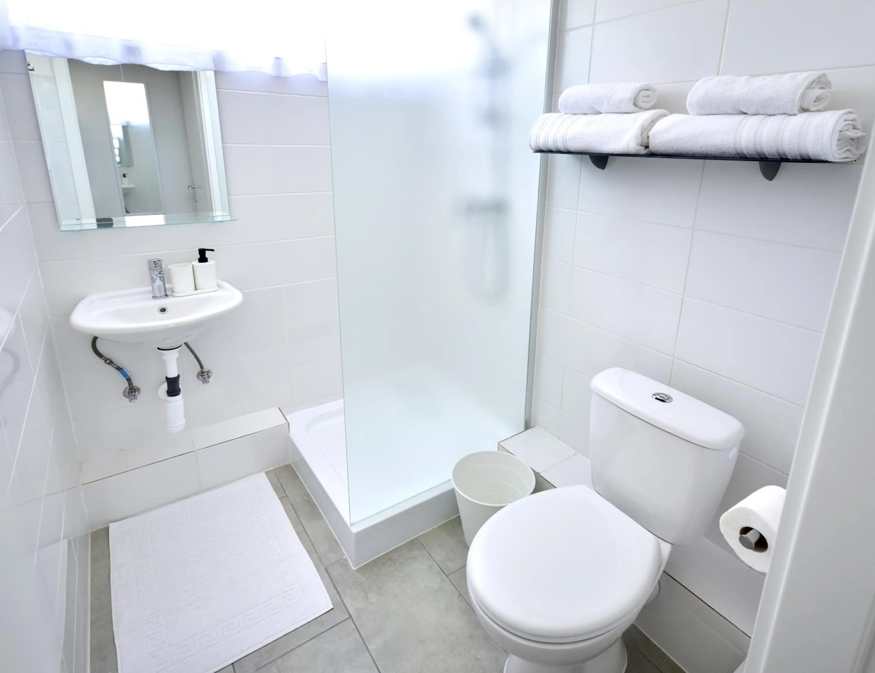 Bathroom in Zama Hotel