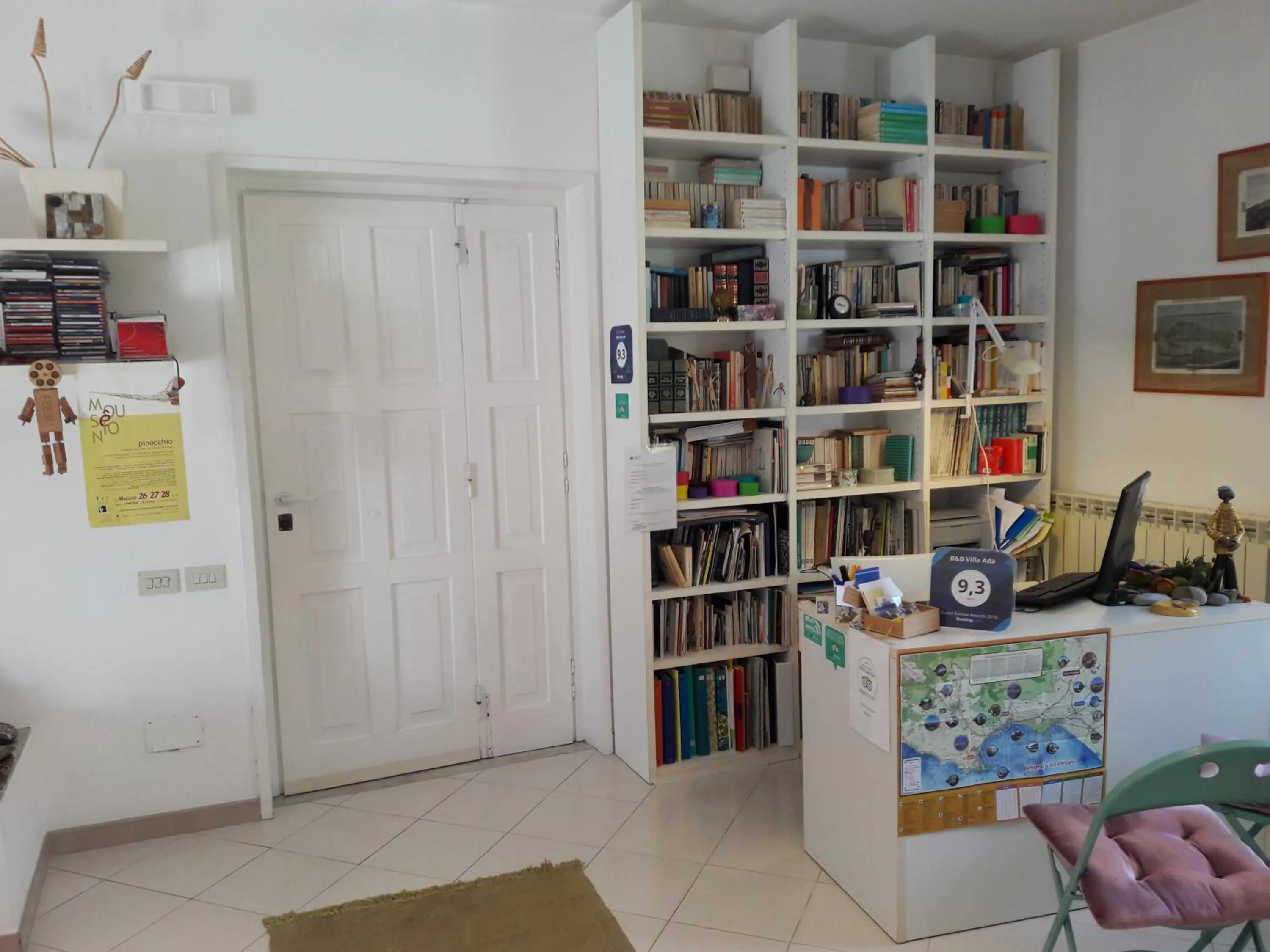 Lobby or reception in B&B Villa Ada