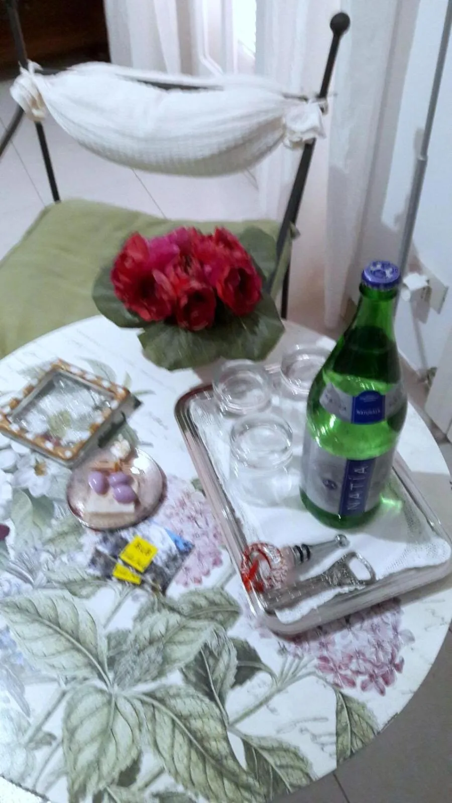 Decorative detail in B&B Villa Ada