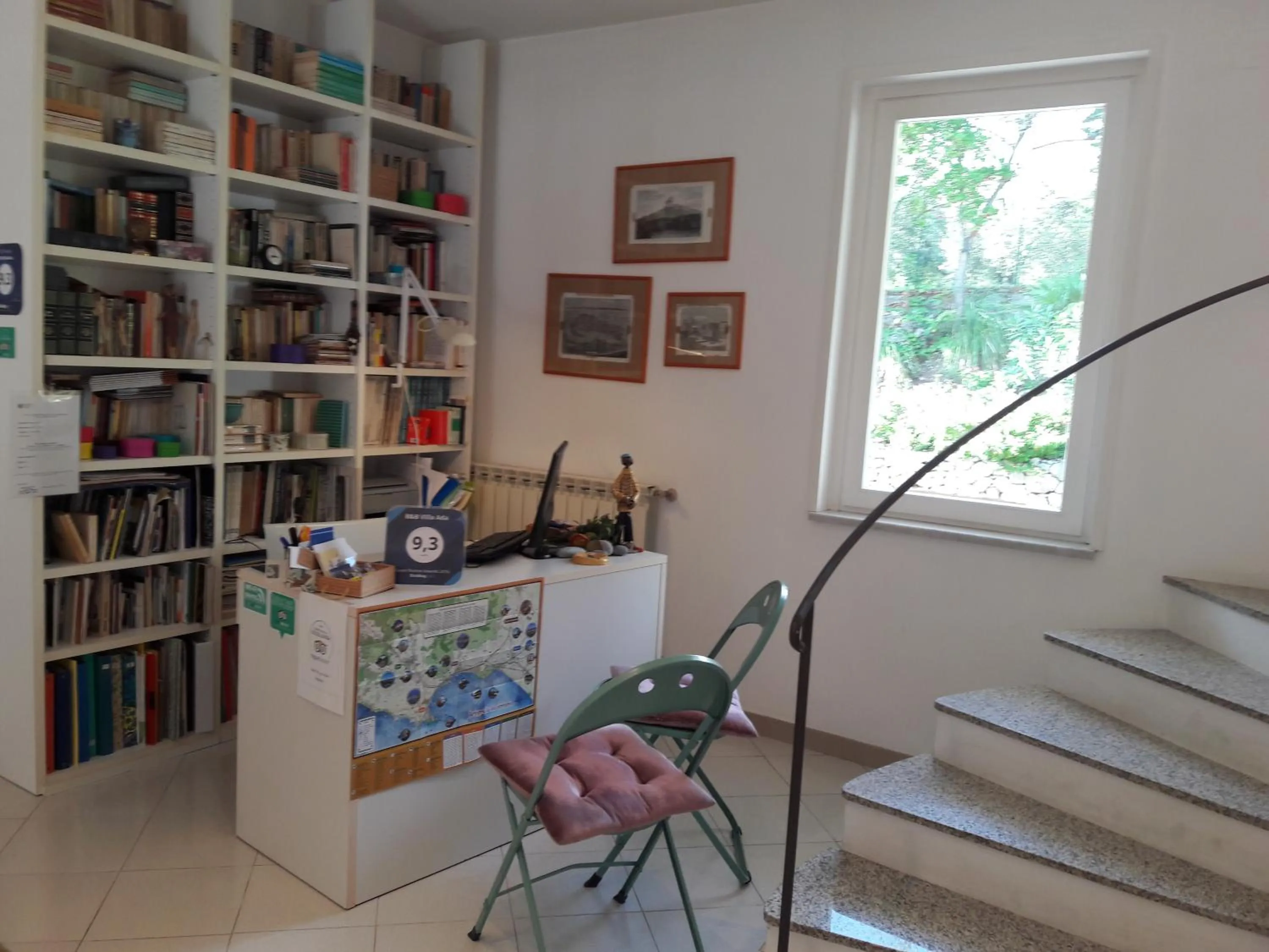 Lobby or reception in B&B Villa Ada