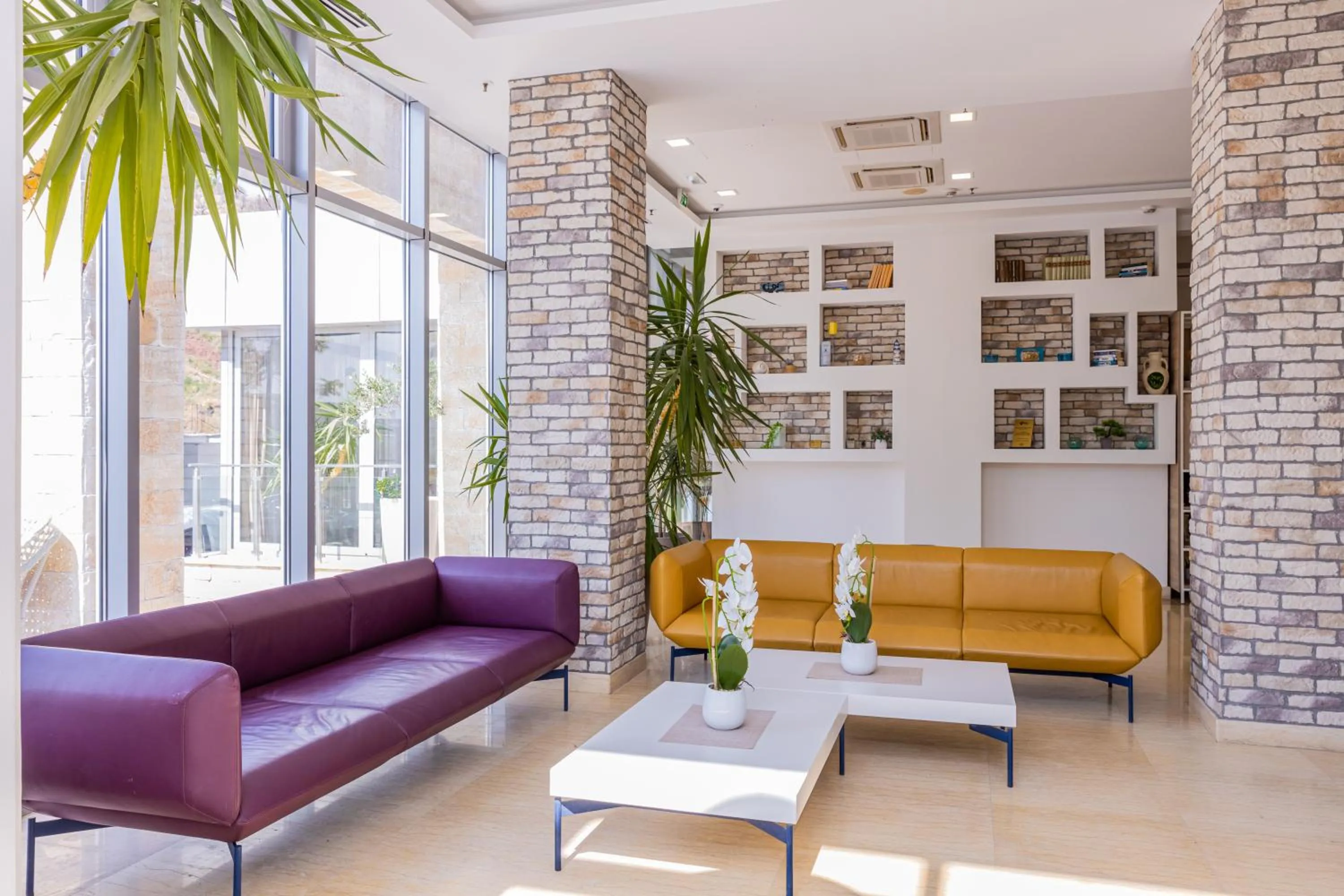Seating area in Hotel Porto Sole