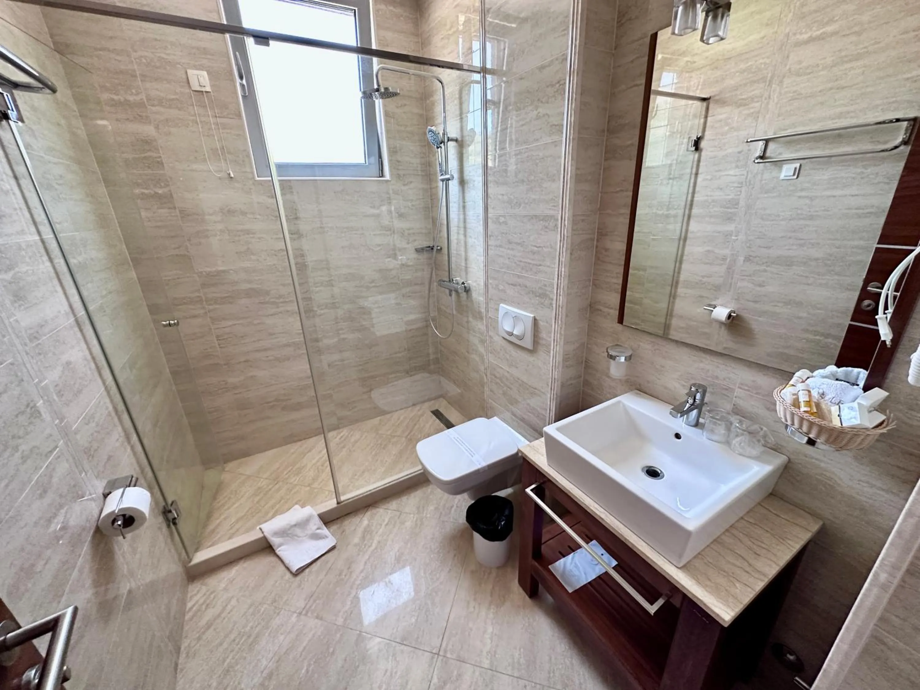 Bathroom in Hotel Porto Sole