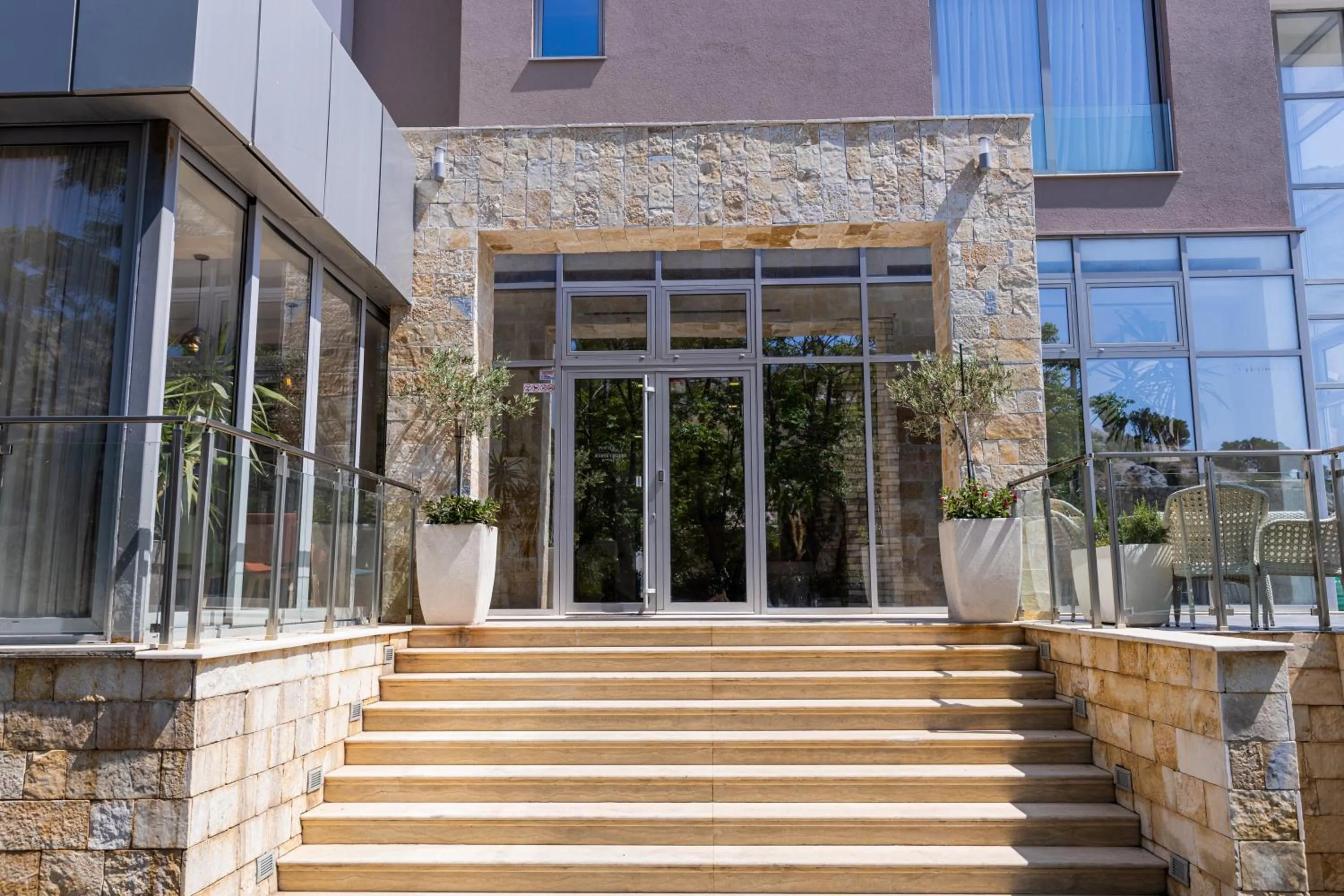 Facade/entrance in Hotel Porto Sole