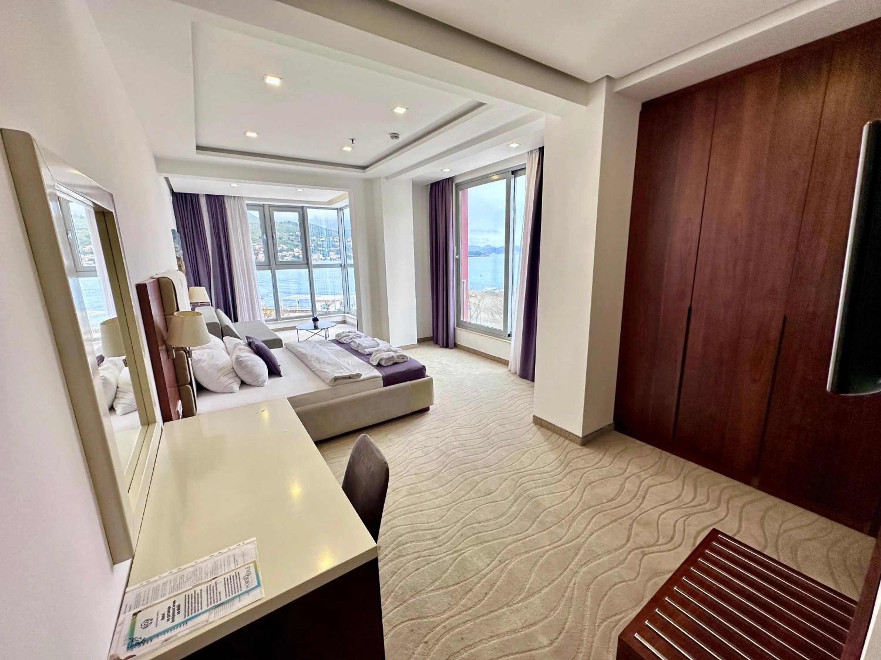 Bed in Hotel Porto Sole