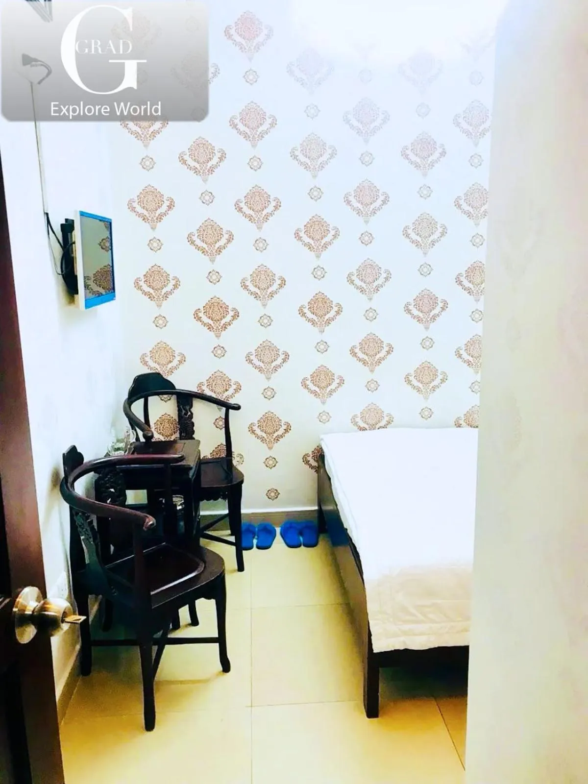 Bed in Hong Tam Hotel