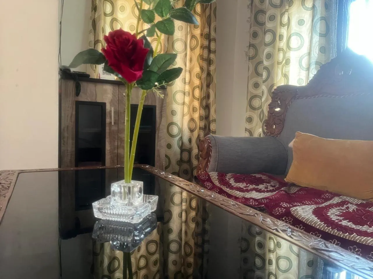 Living room in Al Mubeen home stay