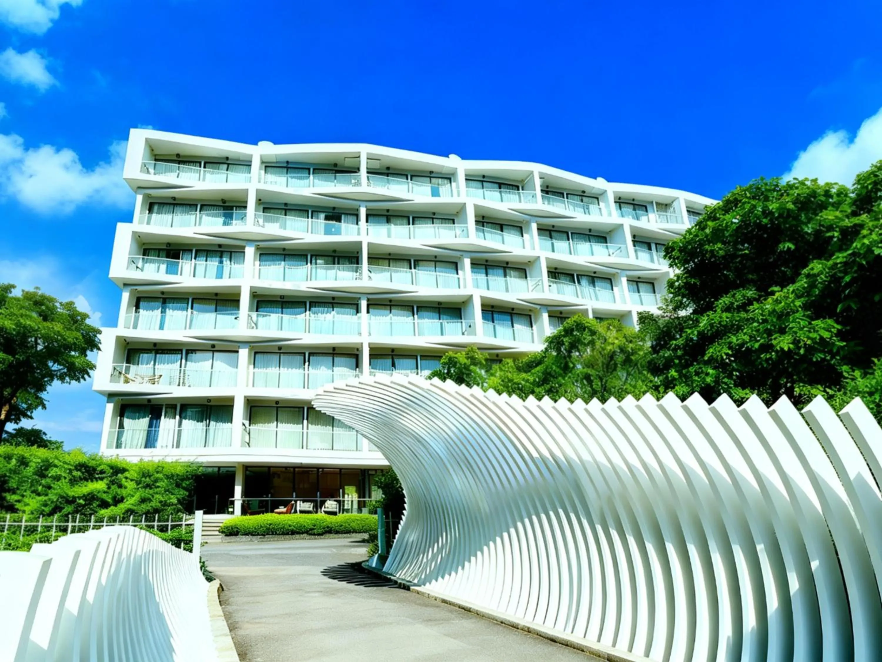 Property building in Laya Suites and Residences