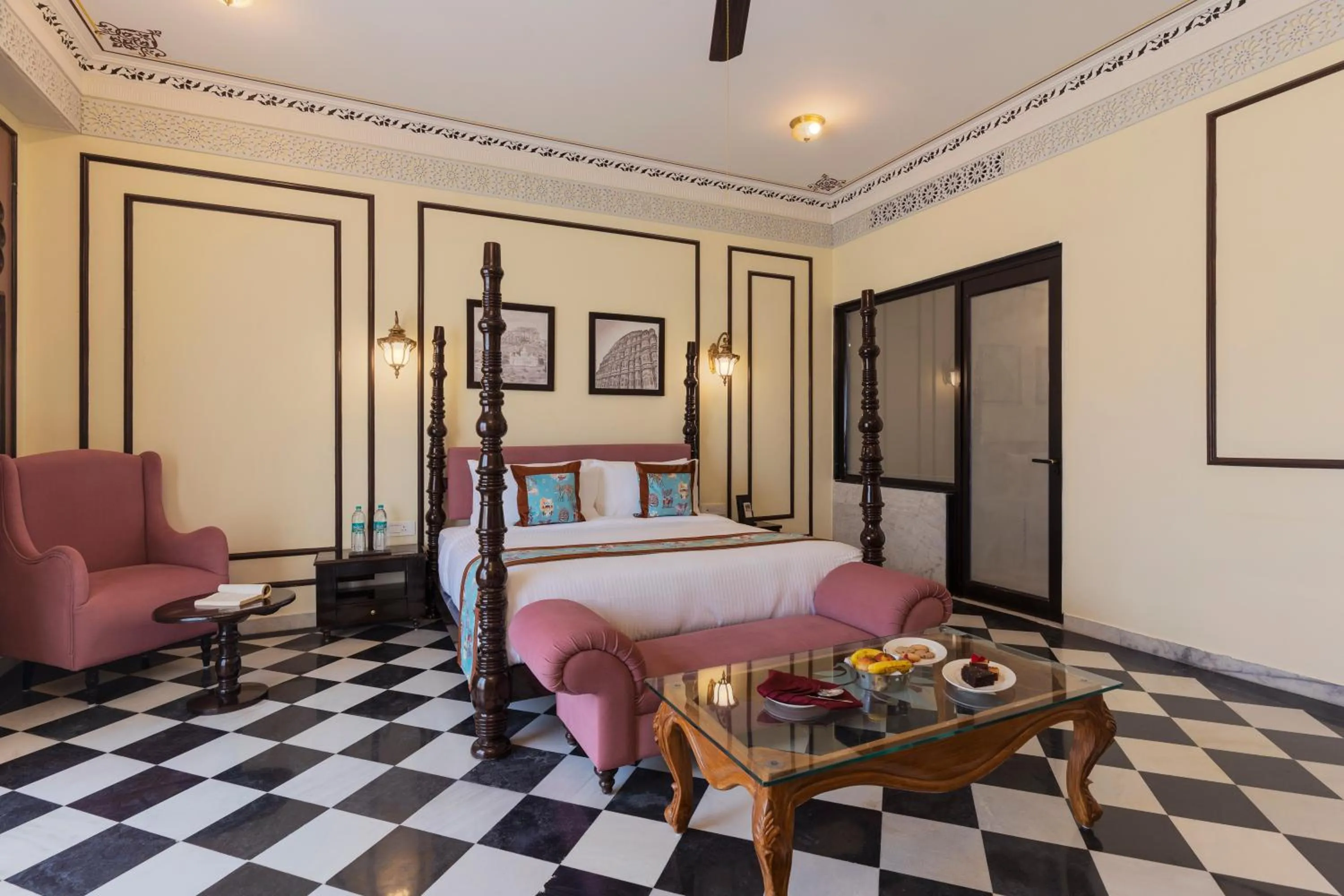 Bedroom in Kesar Bagh Palace Chittorgarh