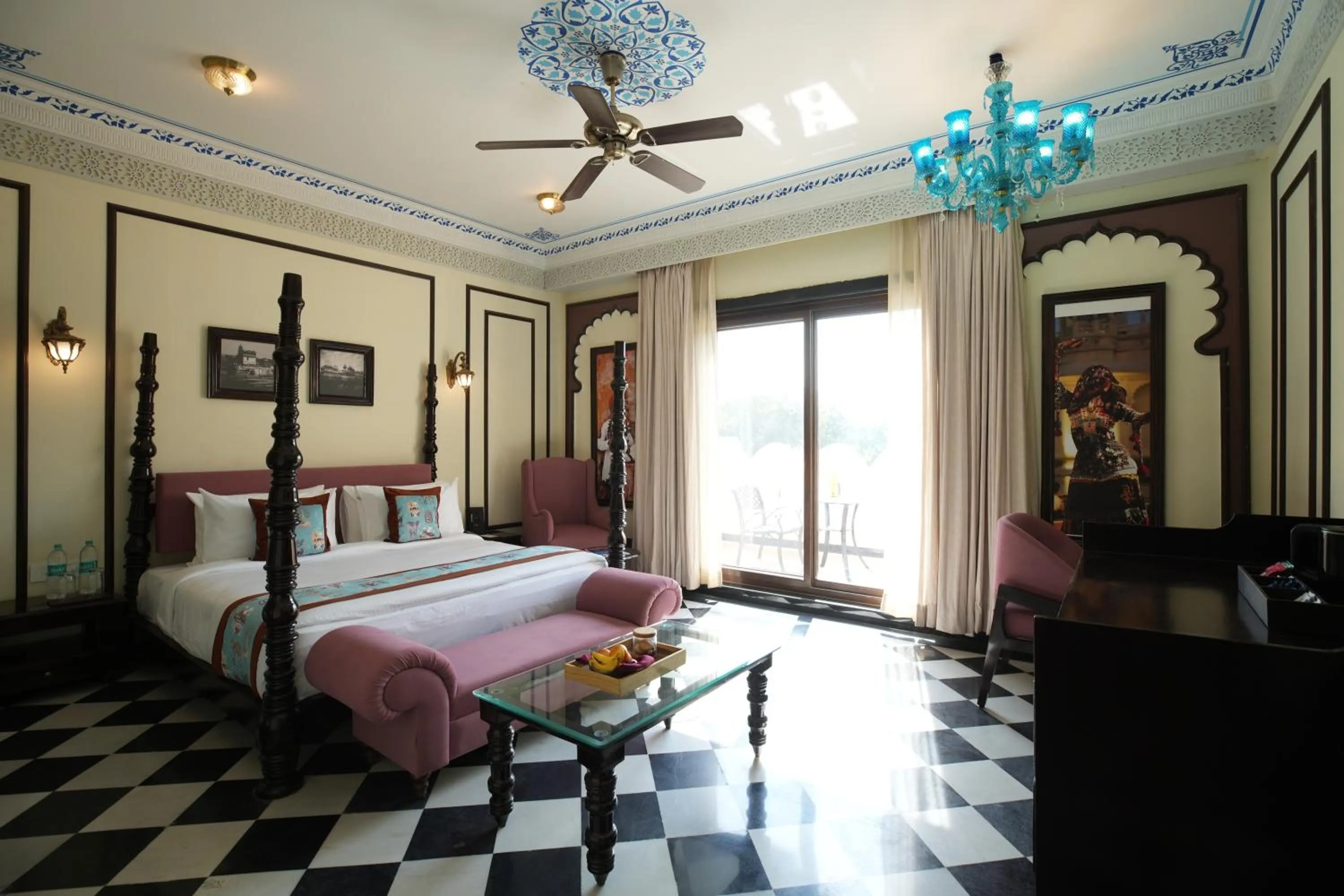 Bedroom in Kesar Bagh Palace Chittorgarh