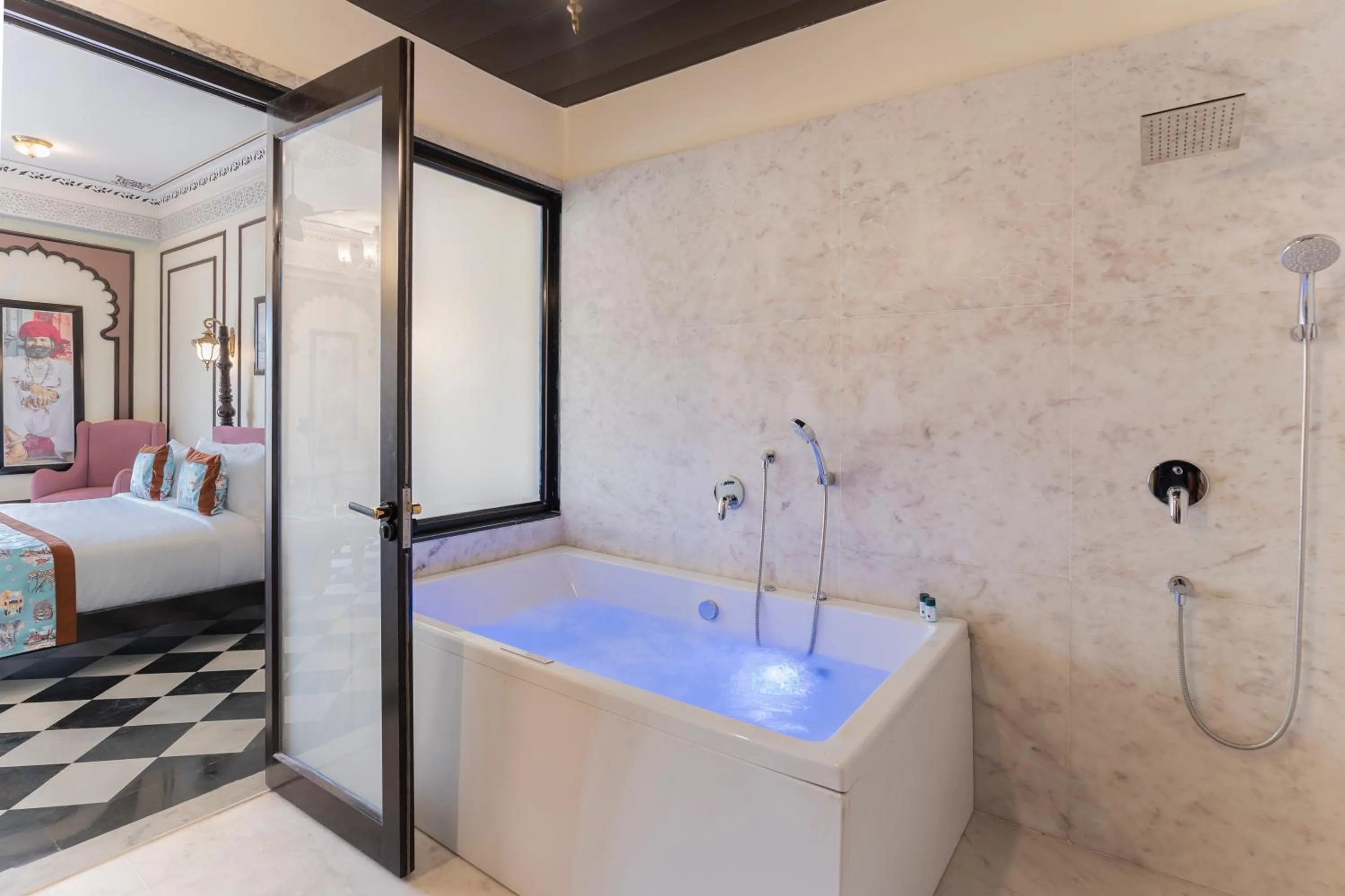 Bathroom in Kesar Bagh Palace Chittorgarh