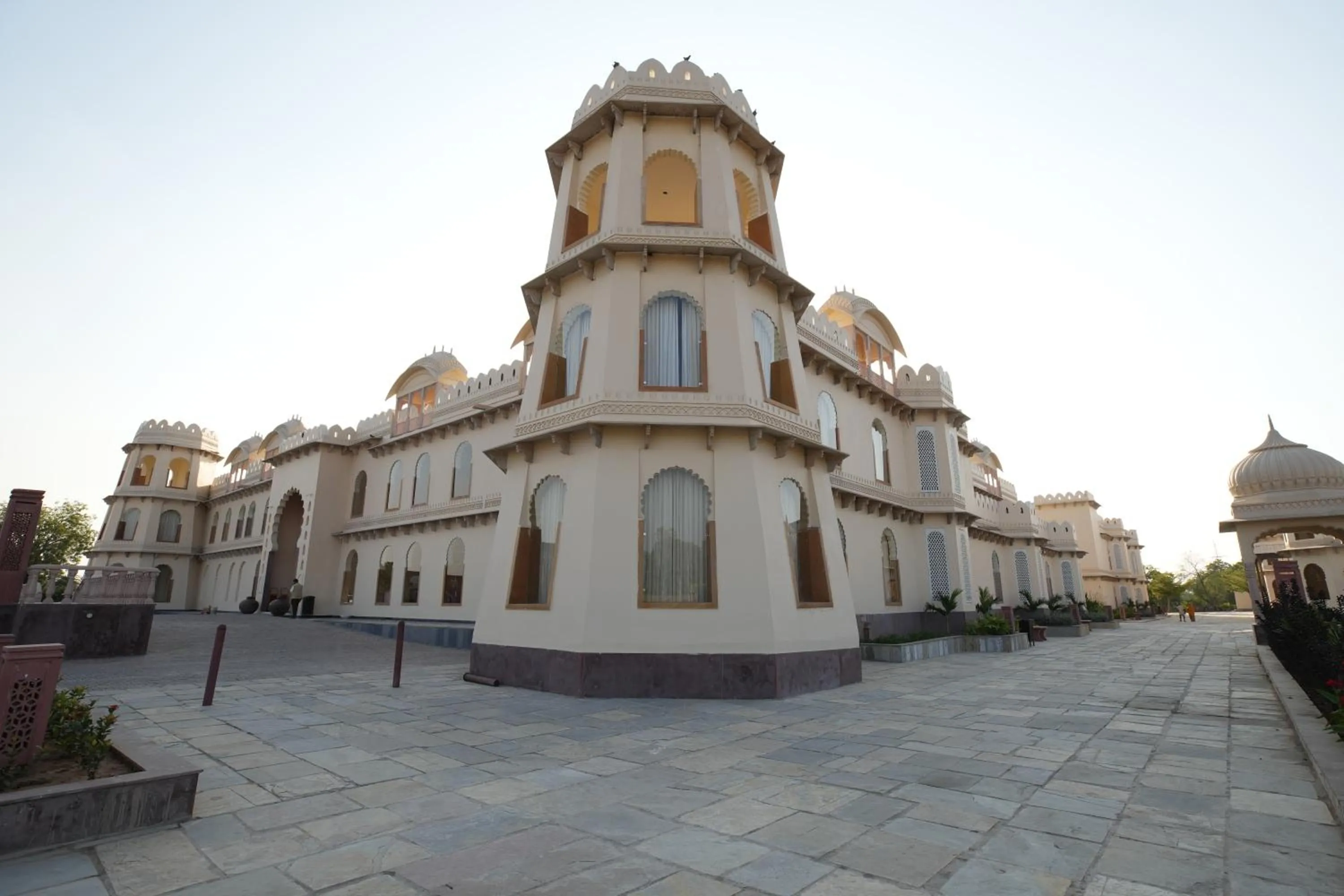 Property building in Kesar Bagh Palace Chittorgarh