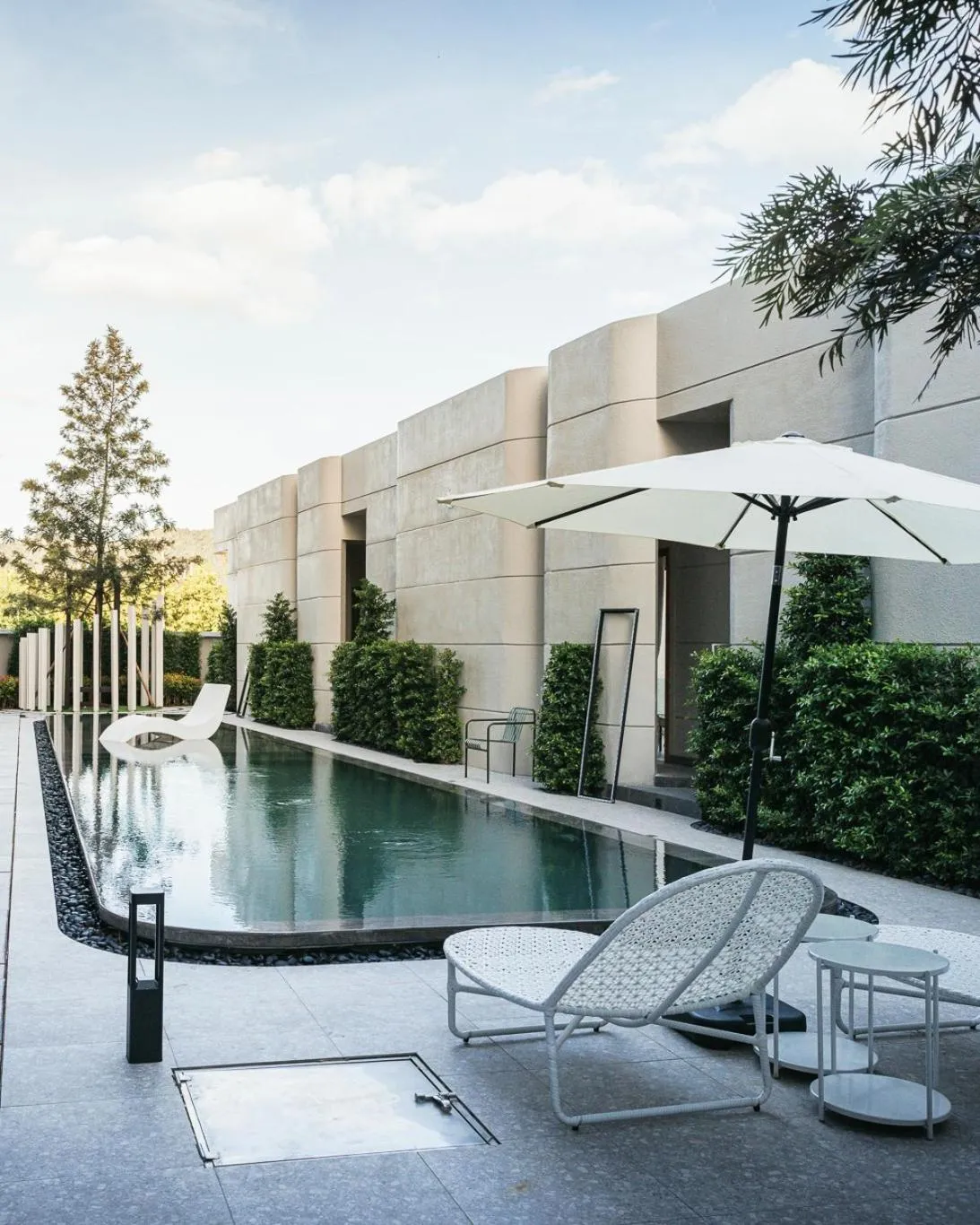 Swimming pool in G9 HOTEL Kanchanaburi