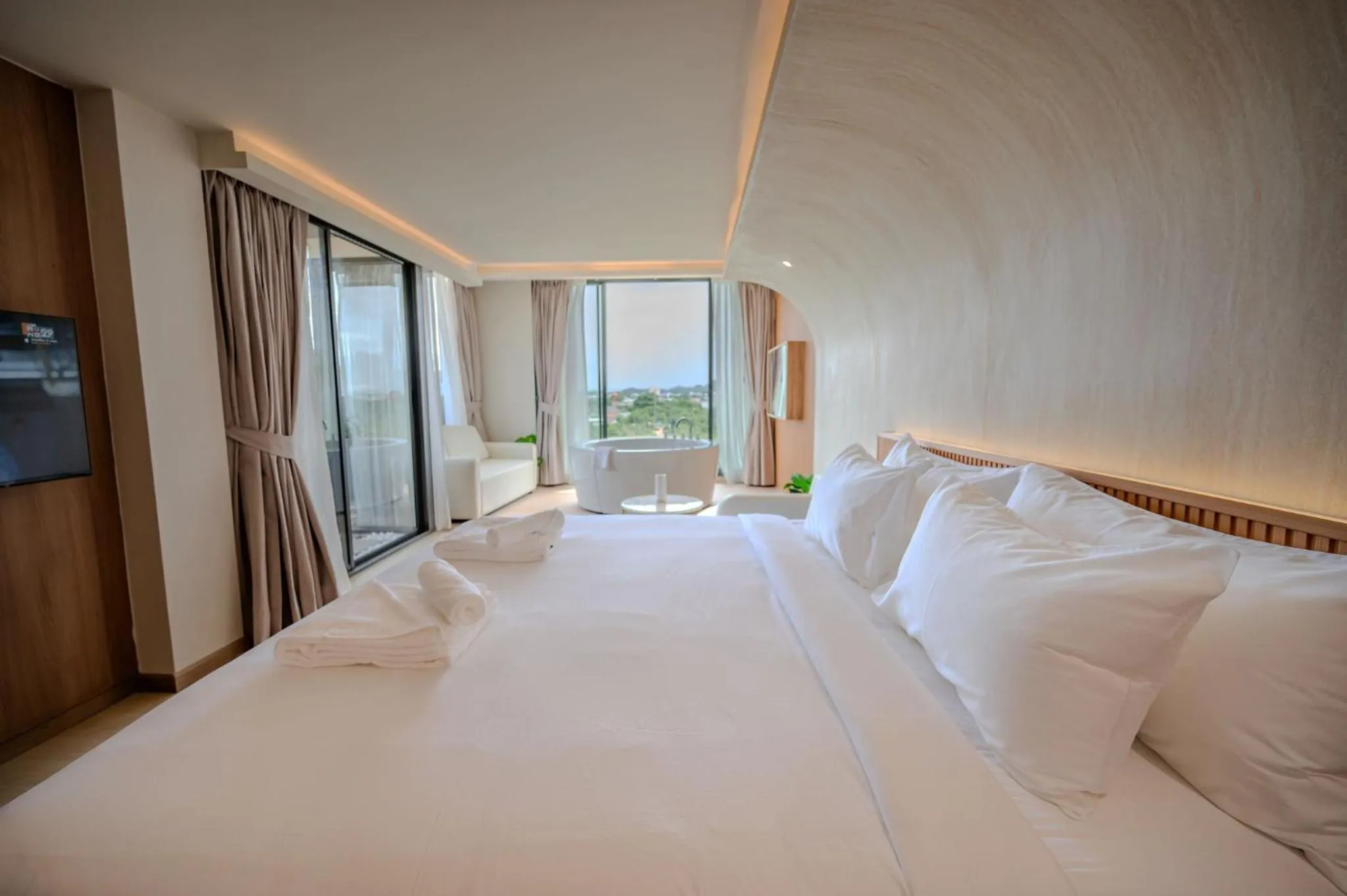 Bed in G9 HOTEL Kanchanaburi