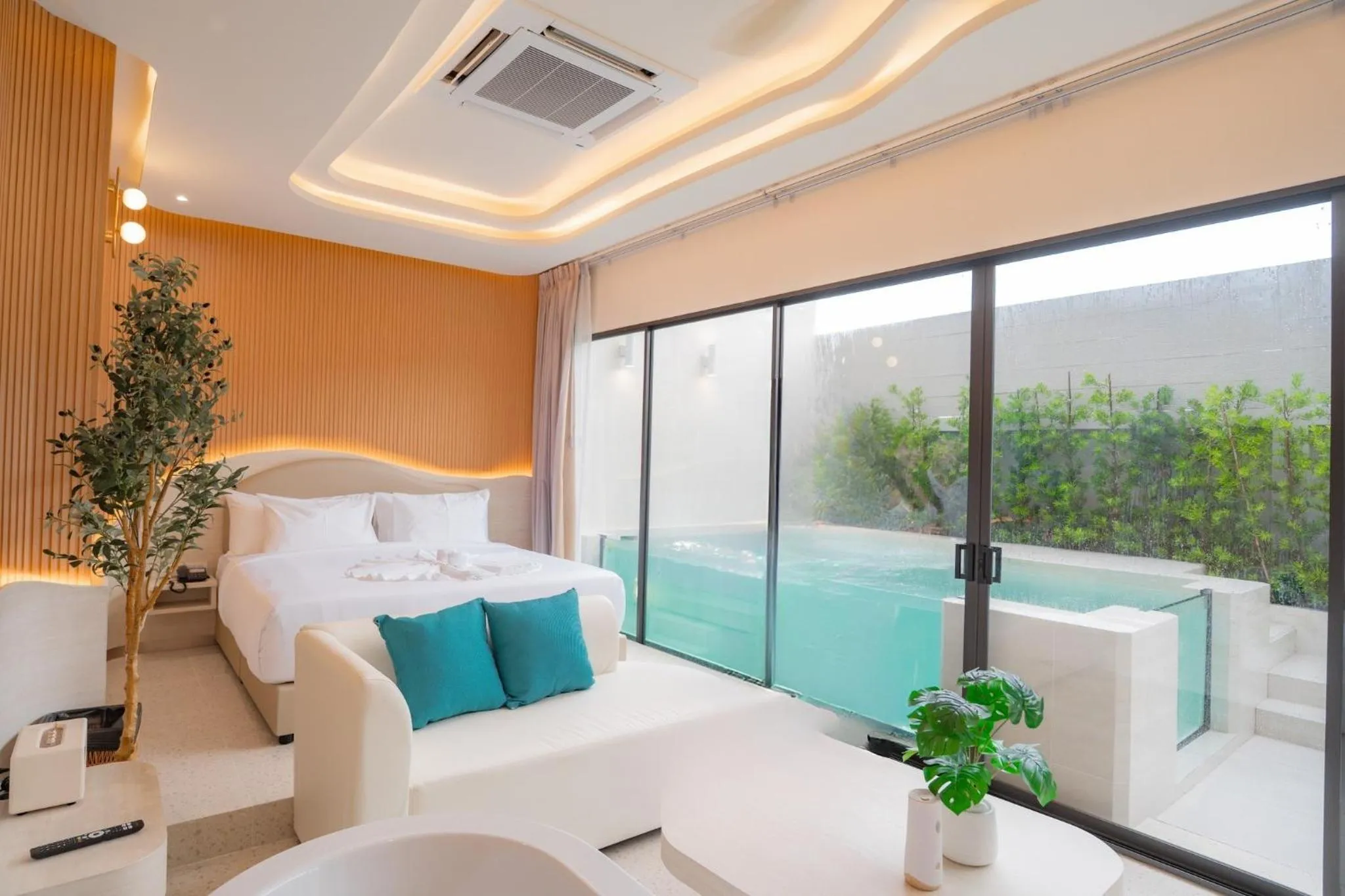 Bed in G9 HOTEL Kanchanaburi