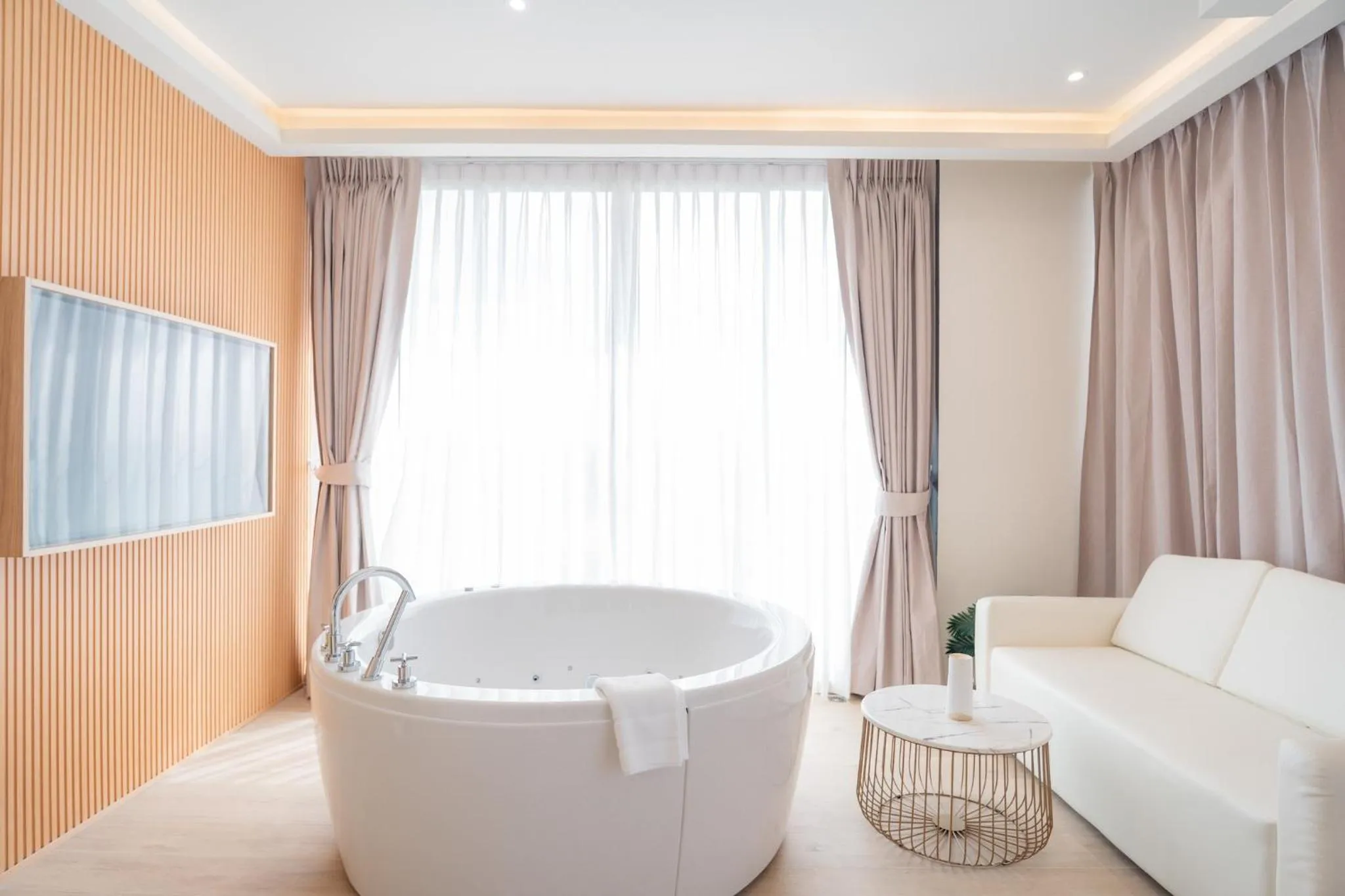 Photo of the whole room, Bed in G9 HOTEL Kanchanaburi