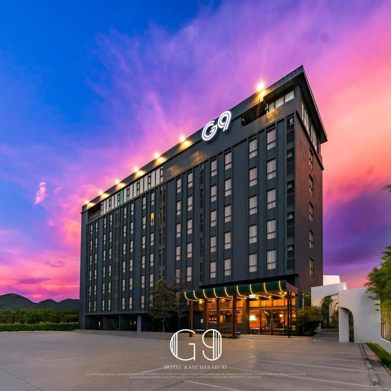 Property building in G9 HOTEL Kanchanaburi