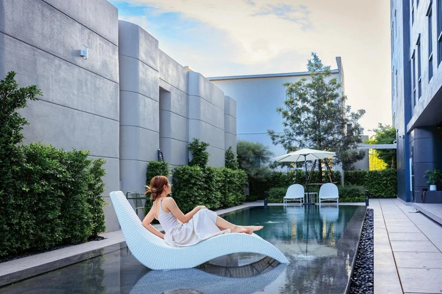 Balcony/Terrace in G9 HOTEL Kanchanaburi