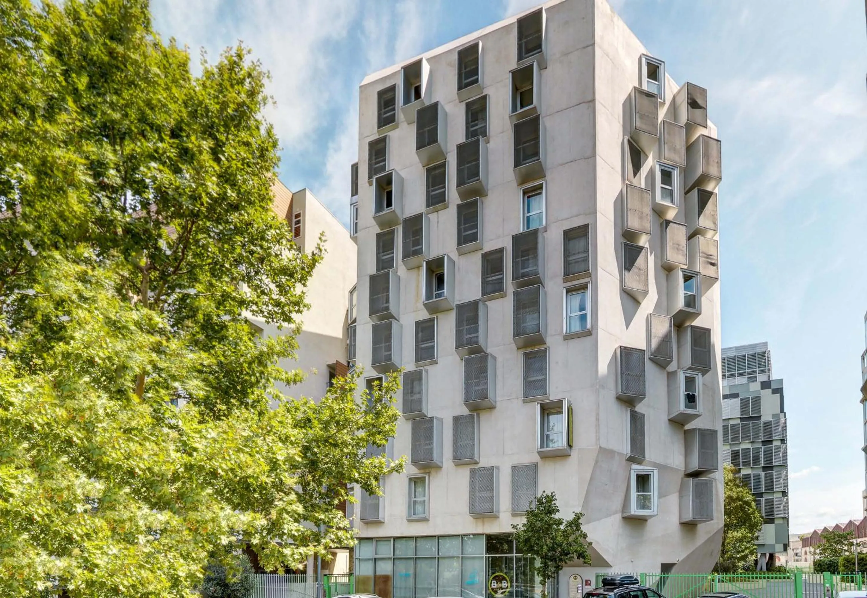 Property building in B&B HOTEL Marseille Euromed