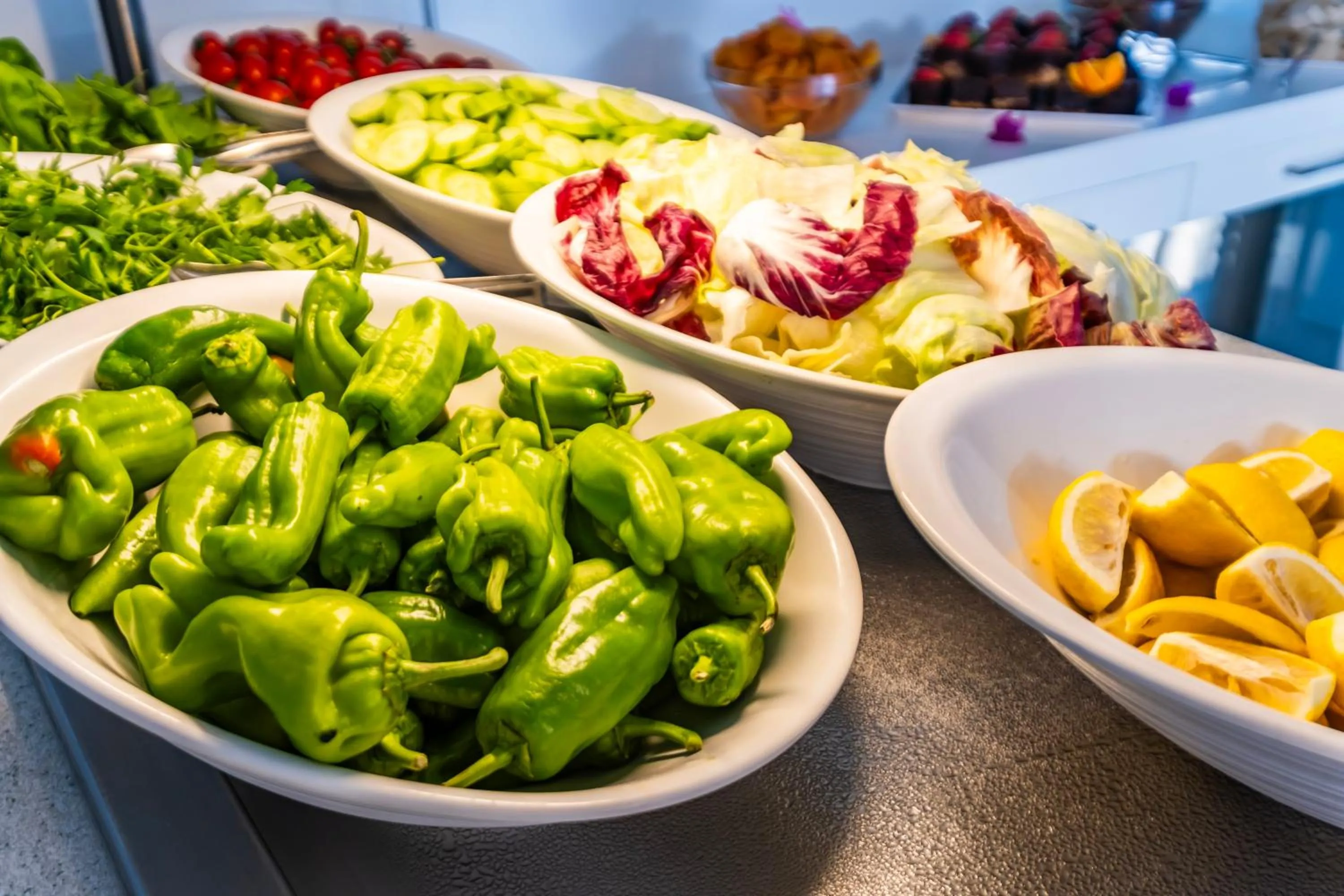 Food and drinks in Paloma Family Club