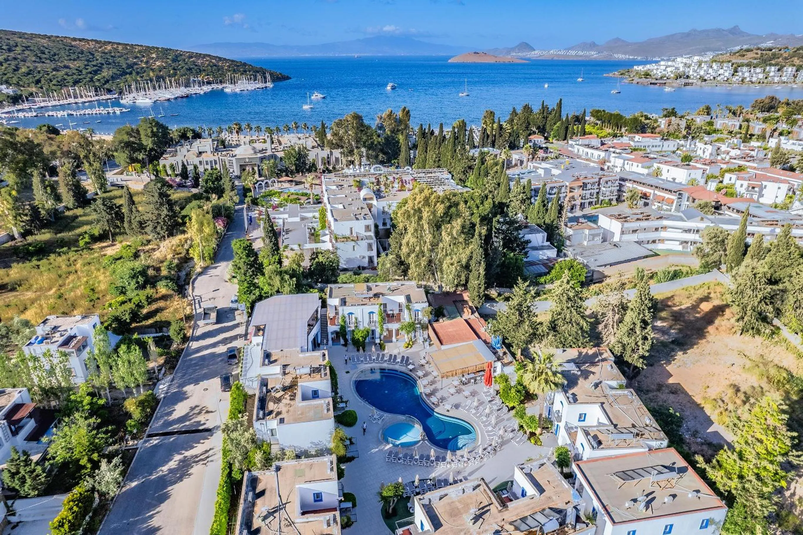 Bird's eye view in Paloma Family Club