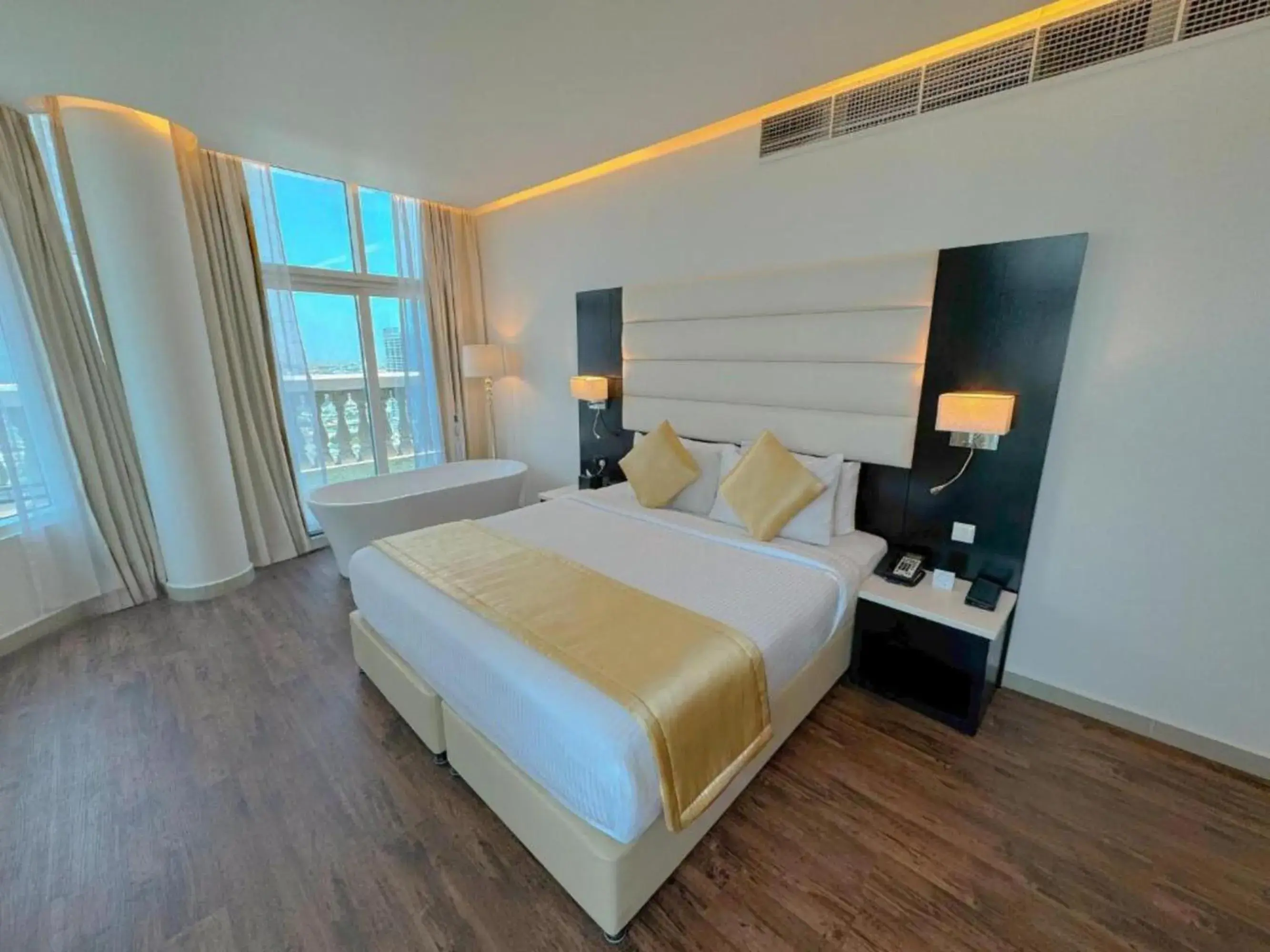 Photo of the whole room in Emirates Grand Hotel Opposite DIFC Photo of the whole room in Emirates Grand Hotel Opposite DIFC