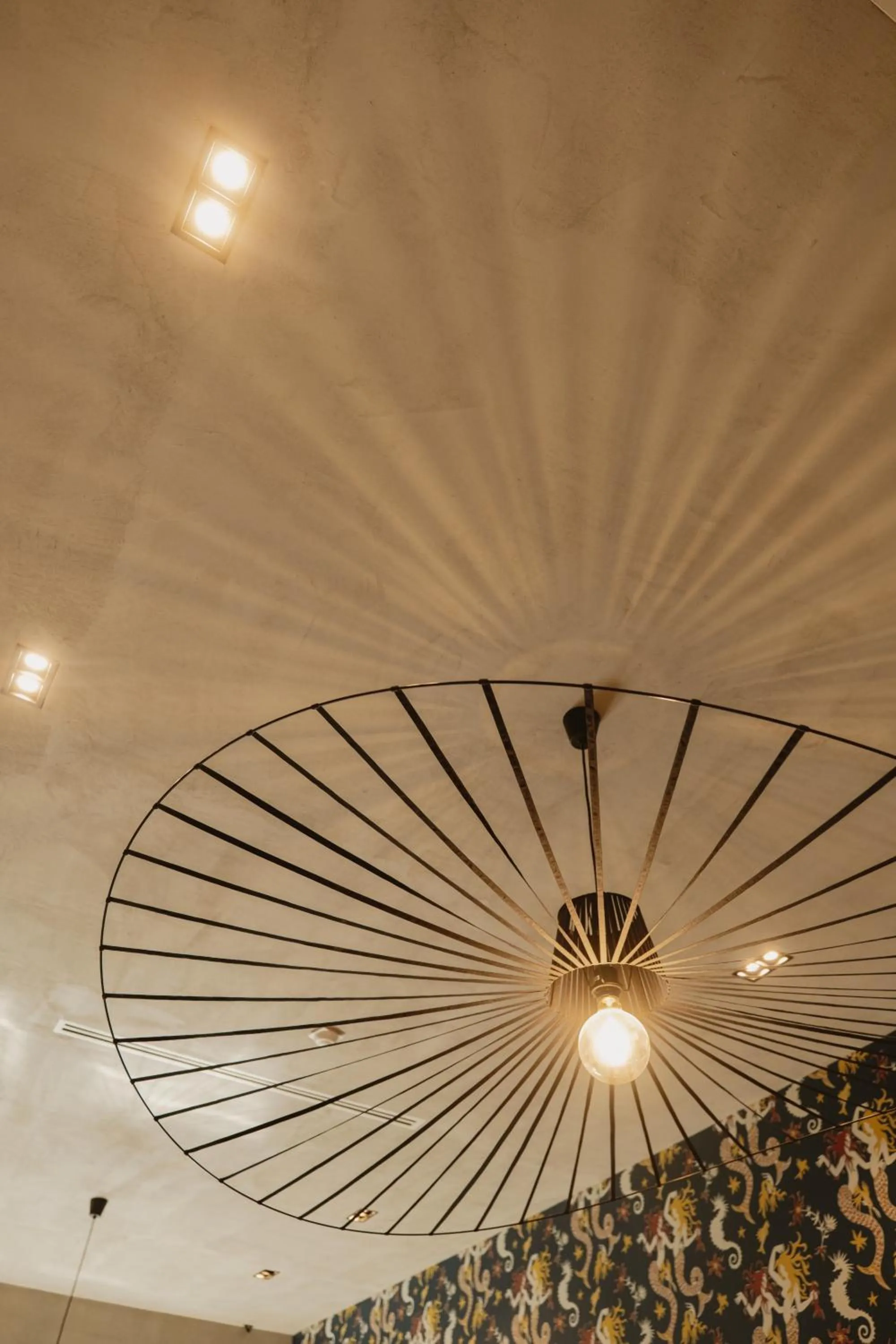 Decorative detail in Palazzo Sebeto