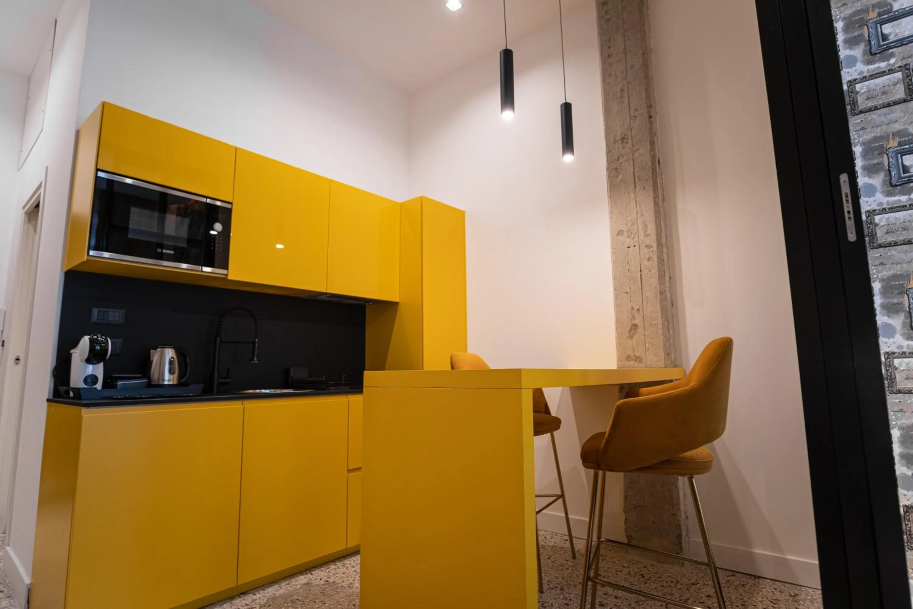 Kitchen or kitchenette in Palazzo Sebeto