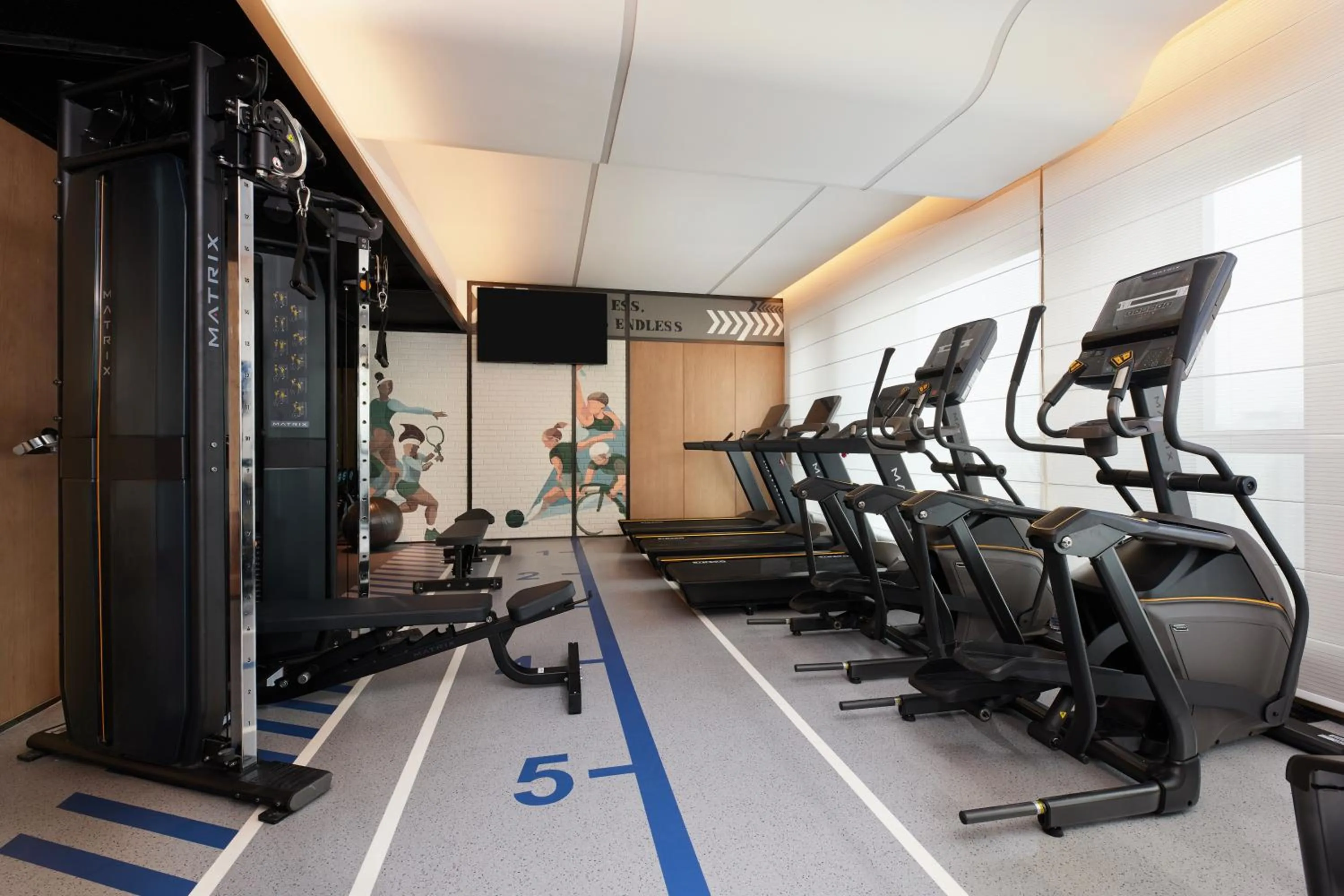 Fitness centre/facilities in Four Points by Sheraton Shanghai International Tourism and Resorts Zone