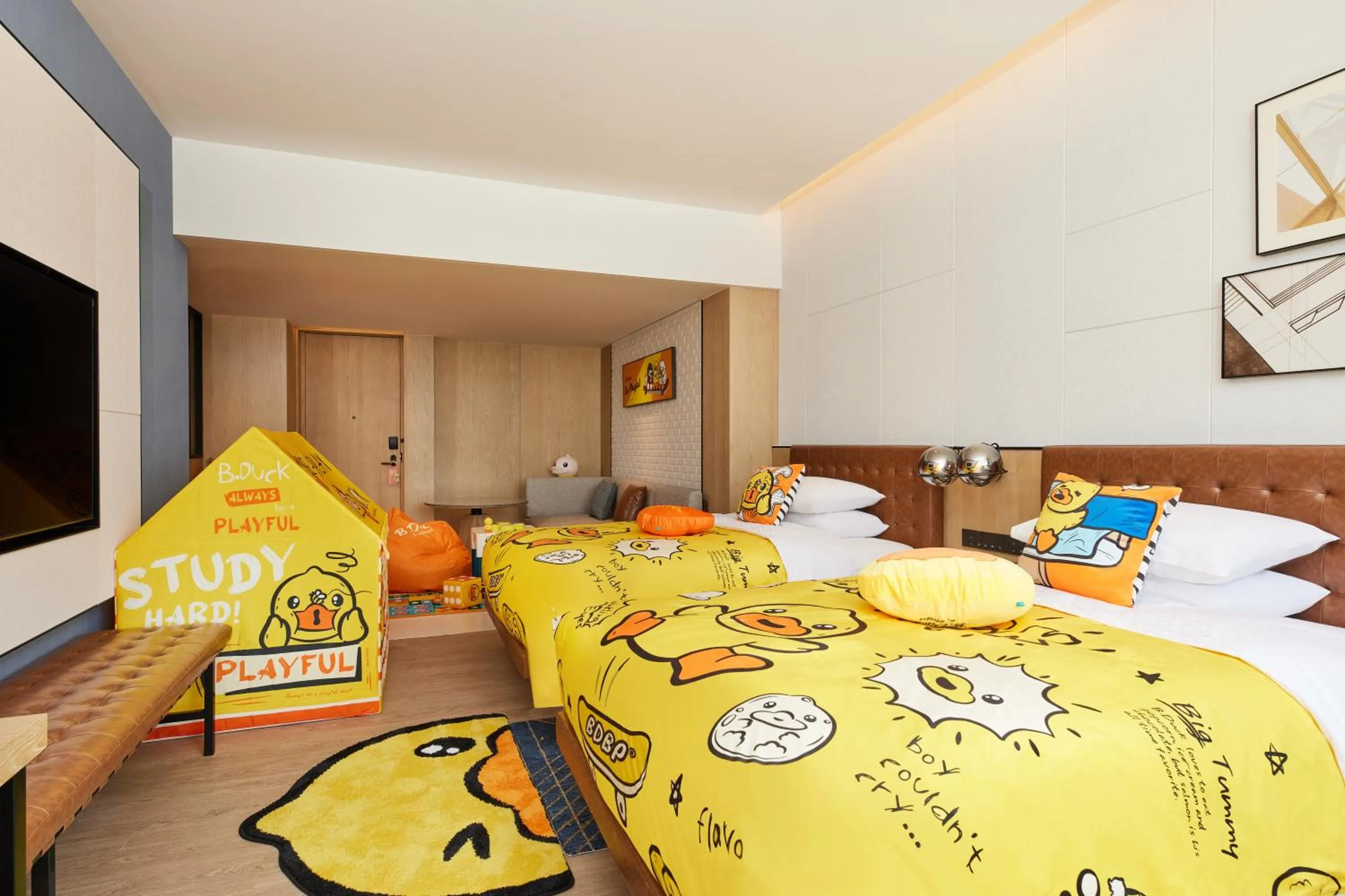 Bedroom, Bed in Four Points by Sheraton Shanghai International Tourism and Resorts Zone