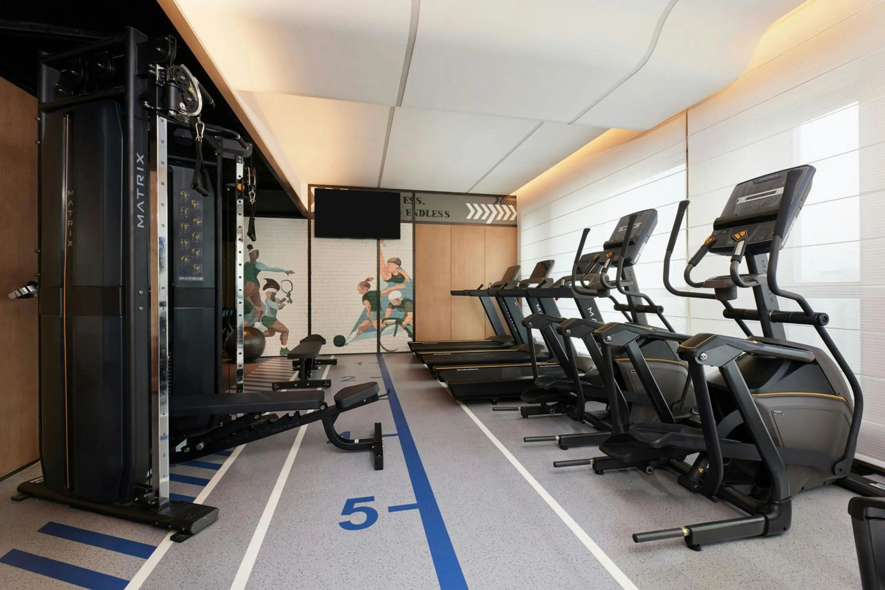 Fitness centre/facilities in Four Points by Sheraton Shanghai International Tourism and Resorts Zone