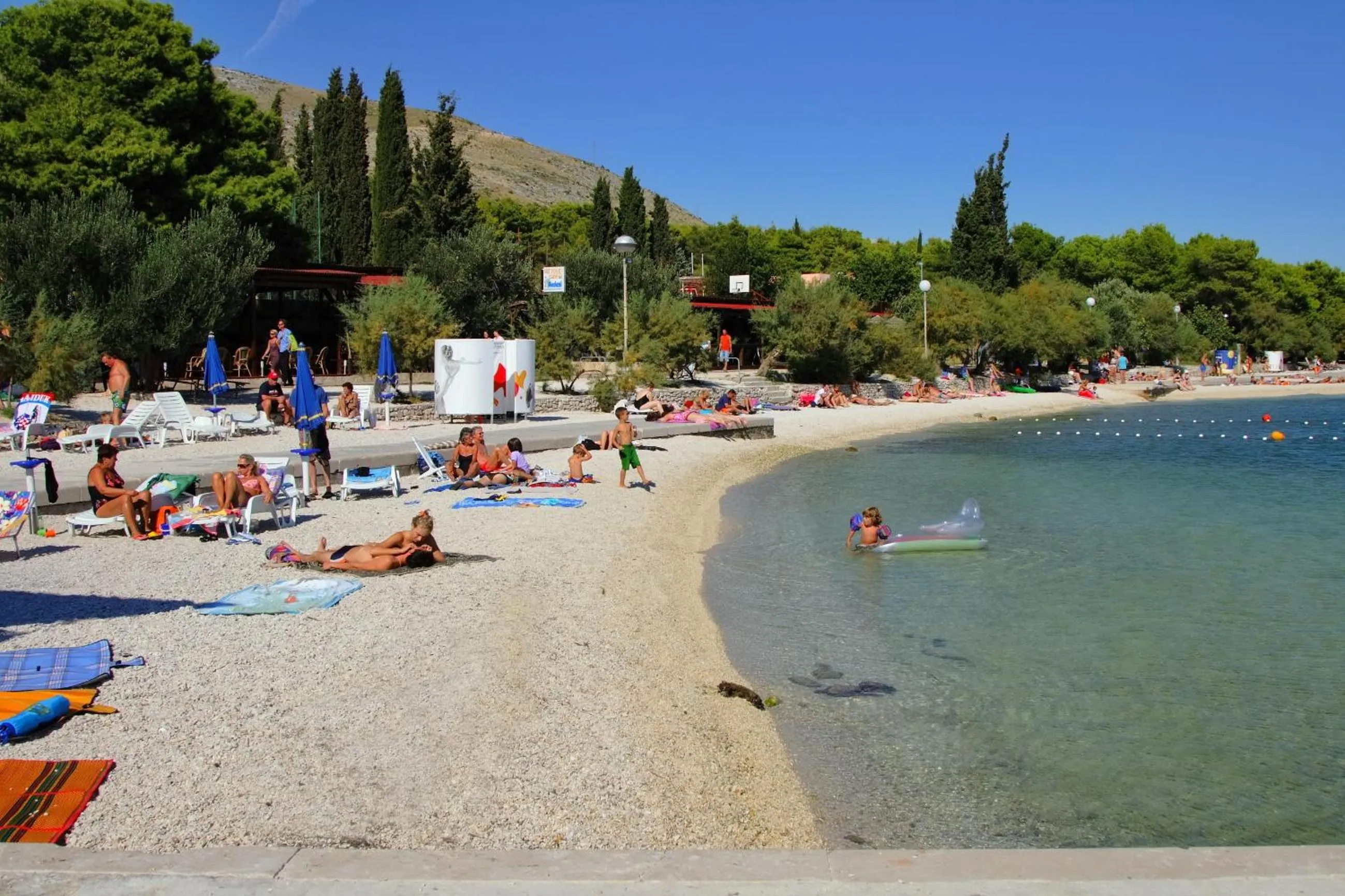 Beach in Hotel Medena Budget