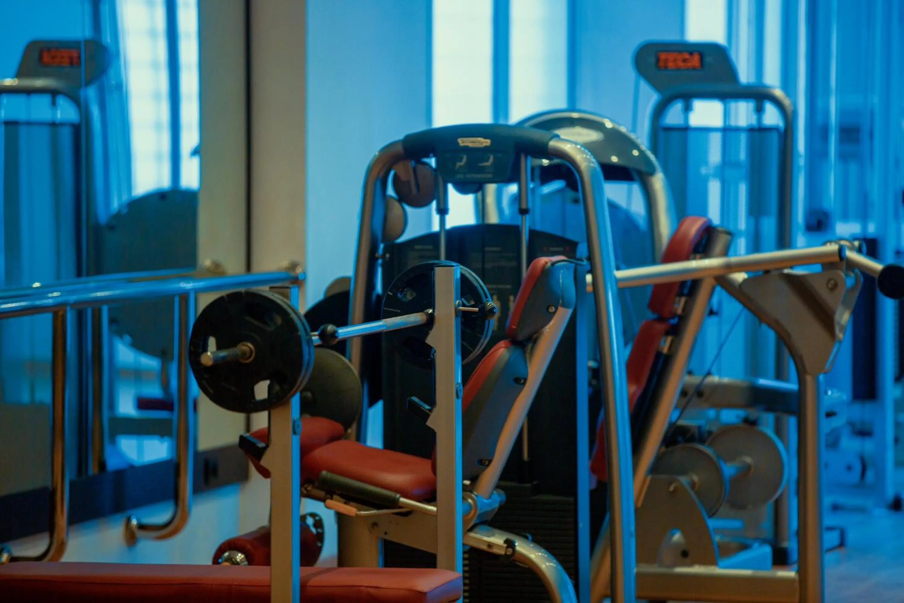 Fitness centre/facilities in Hôtel Tamuda Beach